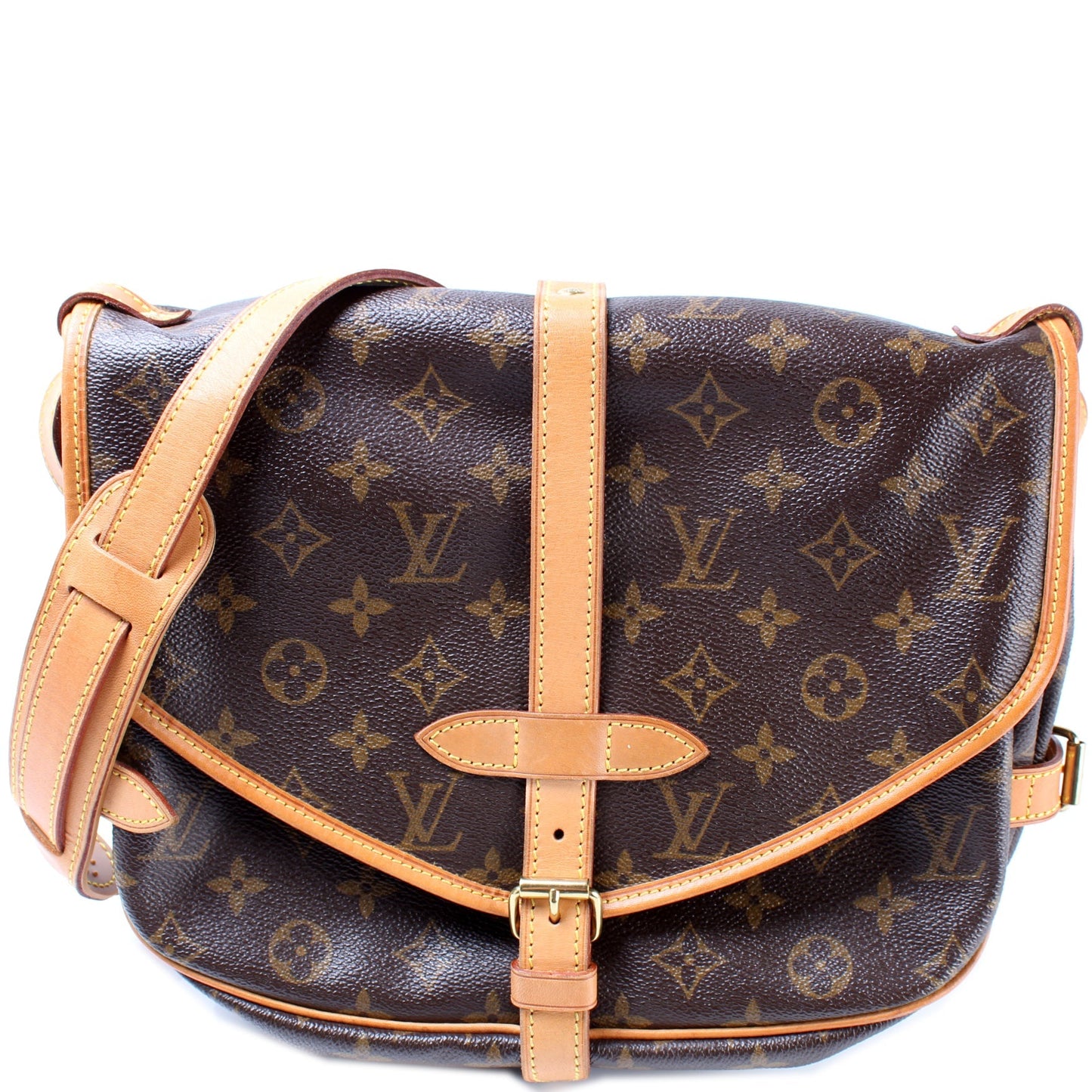 Louis Vuitton Saumar 30 Monogram Handbag