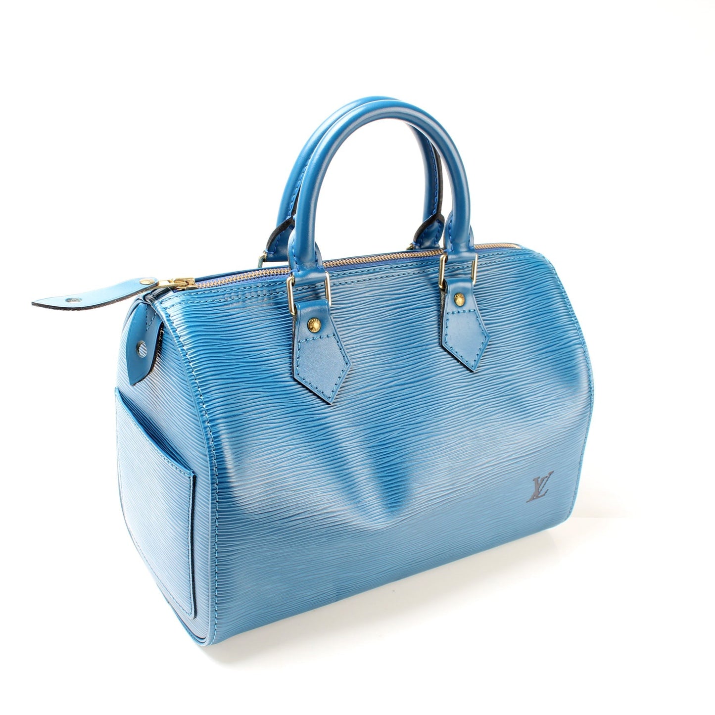 Louis Vuitton Speedy 25 Epi Handbag Epi 14
