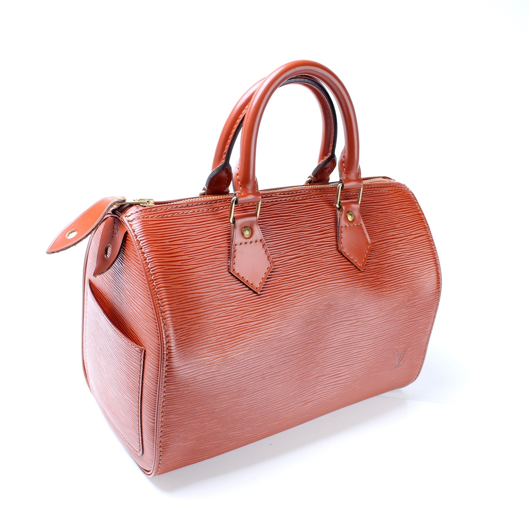 Louis Vuitton Speedy 25 Epi Handbag Epi 15