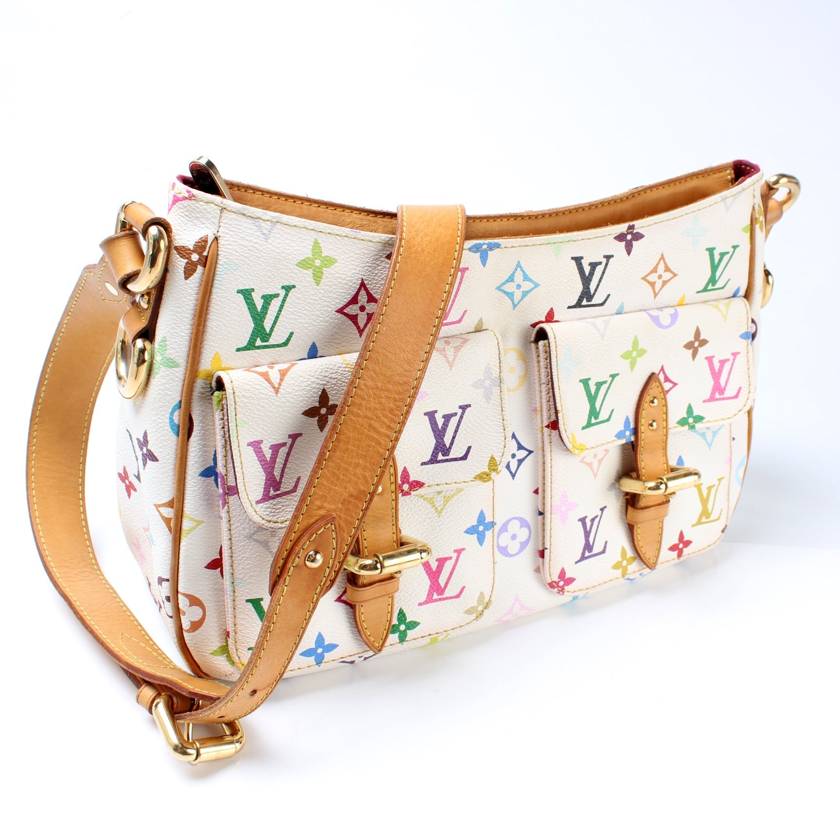 Louis Vuitton Lodge GM Monogram Multicolor Handbag