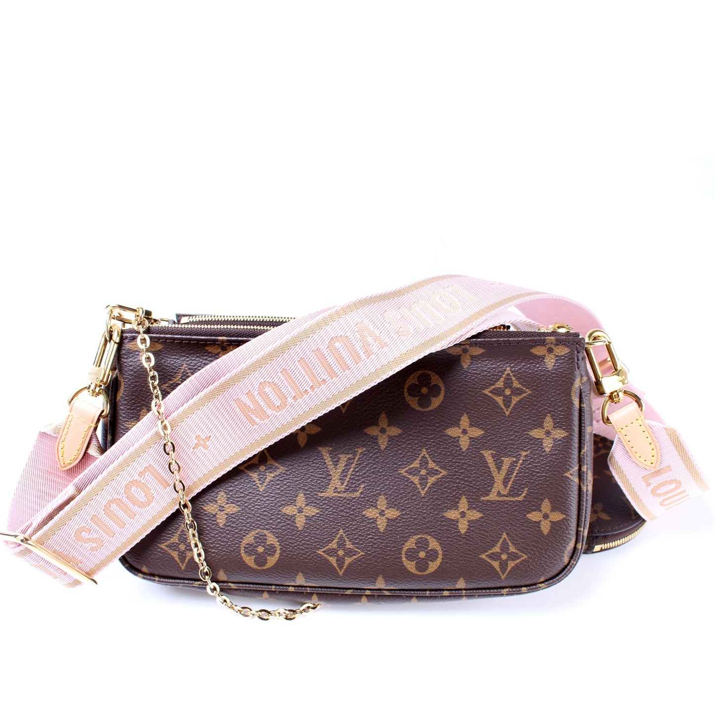 Louis Vuitton Multi Pochette Monorgam Clutch Bag
