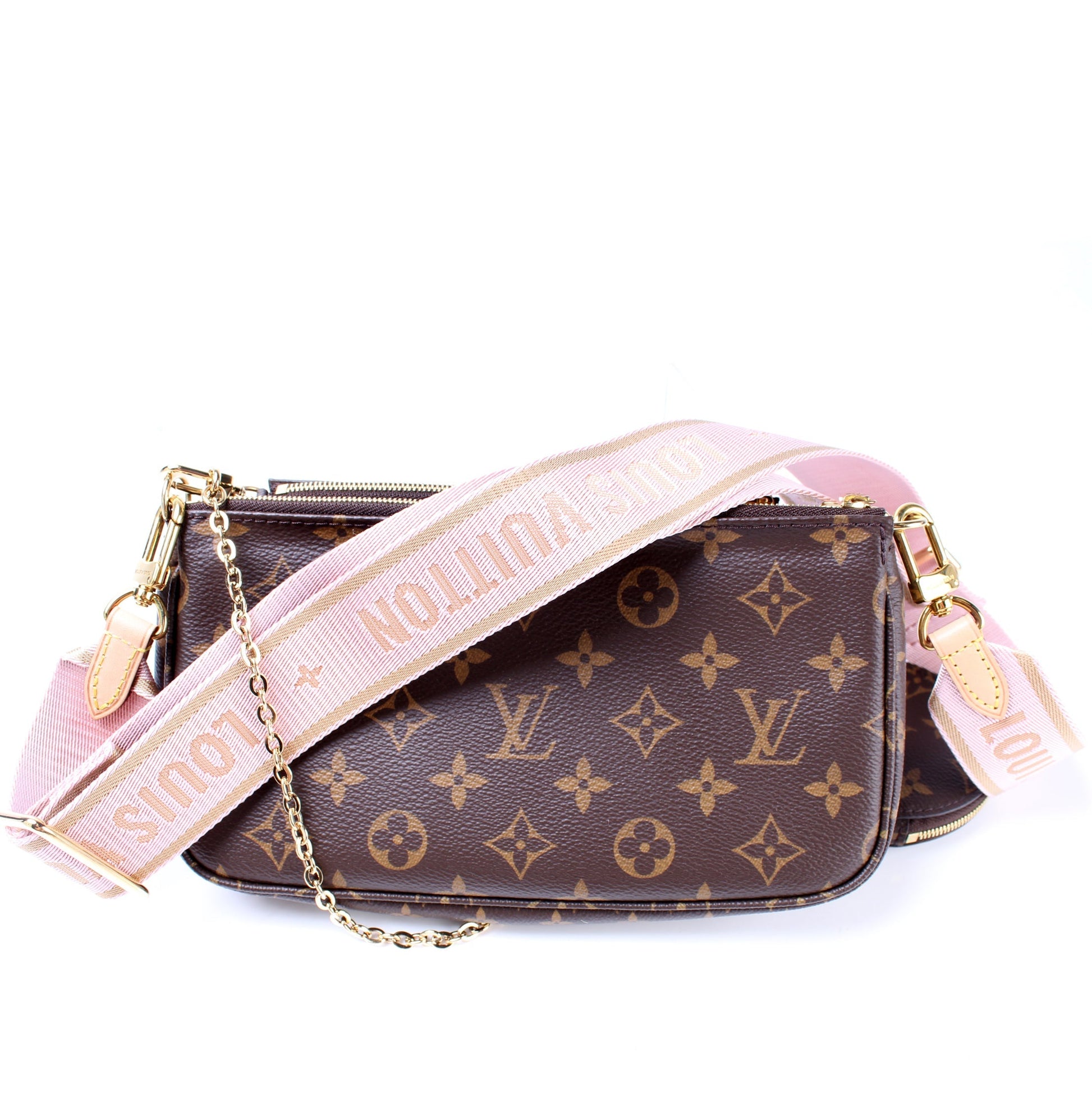 Louis Vuitton Multi Pochette Monorgam Clutch Bag