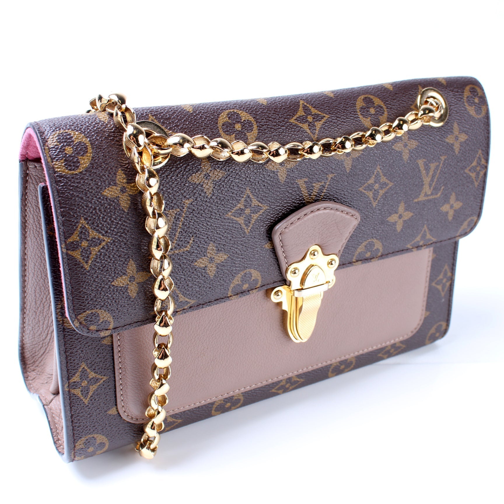 Louis Vuitton Victorie Monogram Handbag