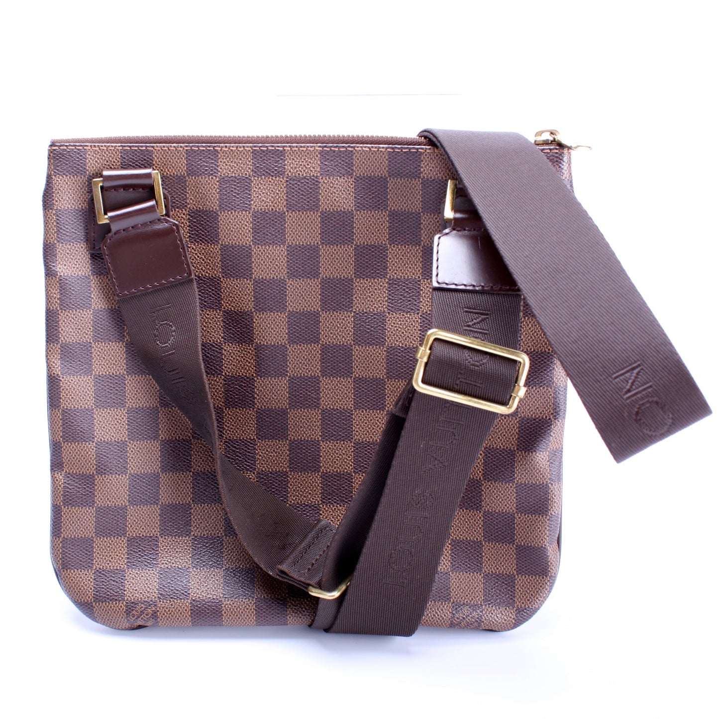 Louis Vuitton Pochette Bosphore Ebene Damier Clutch Bag Ebene 15