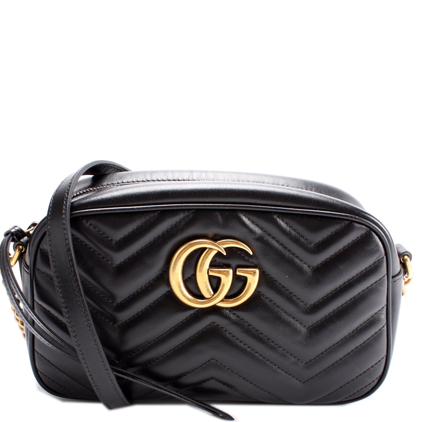 Gucci Marmont Camera Leather Small Crossbody Bag Bag 25