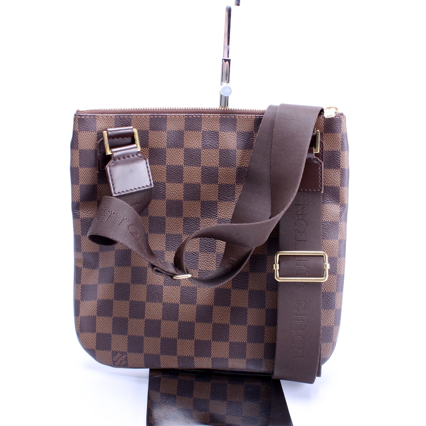 Louis Vuitton Pochette Bosphore Ebene Damier Clutch Bag Ebene 14