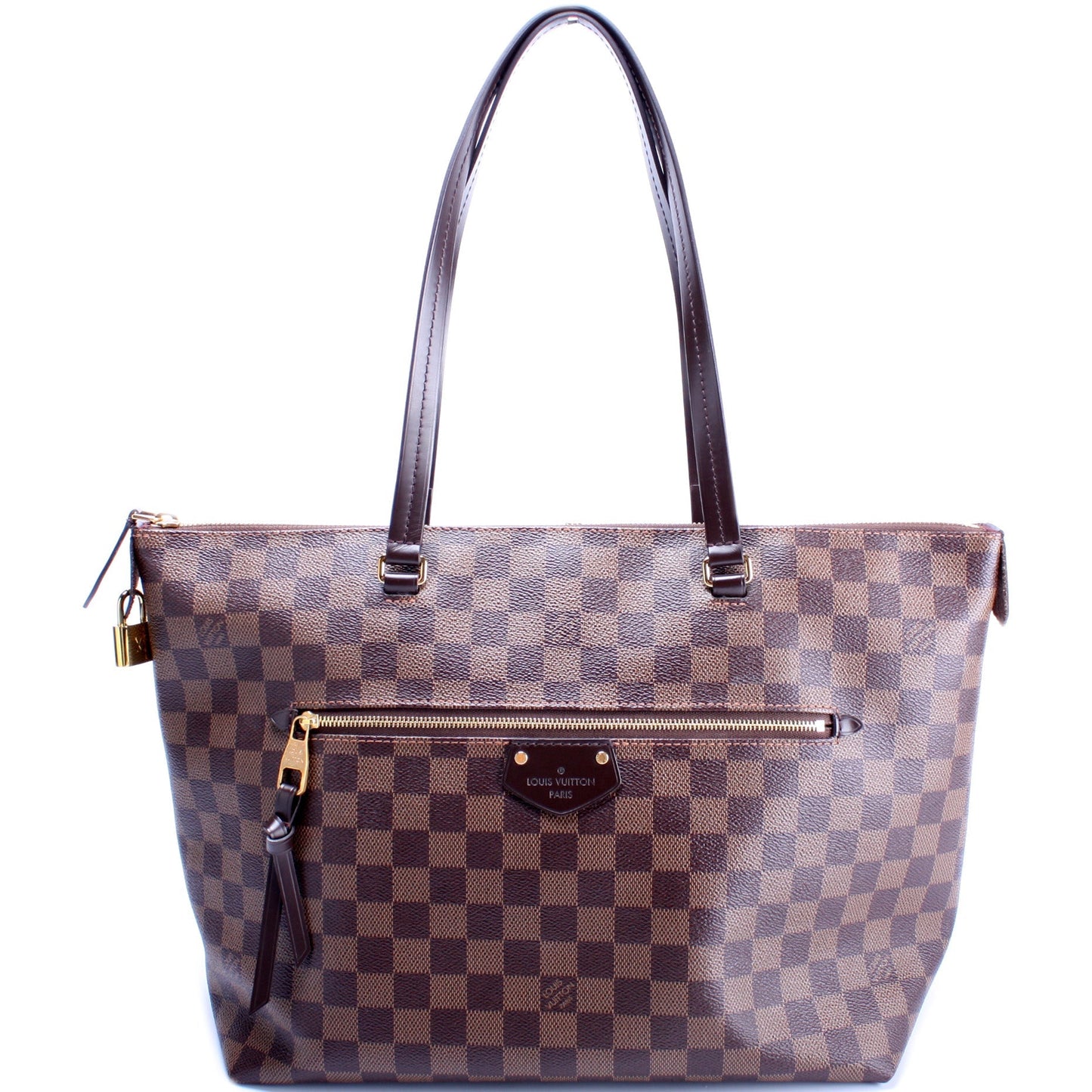 Louis Vuitton Iena MM Ebene Damier Handbag Ebene 9