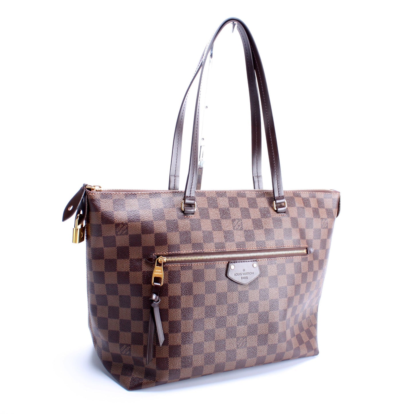 Louis Vuitton Iena MM Ebene Damier Handbag Ebene 9
