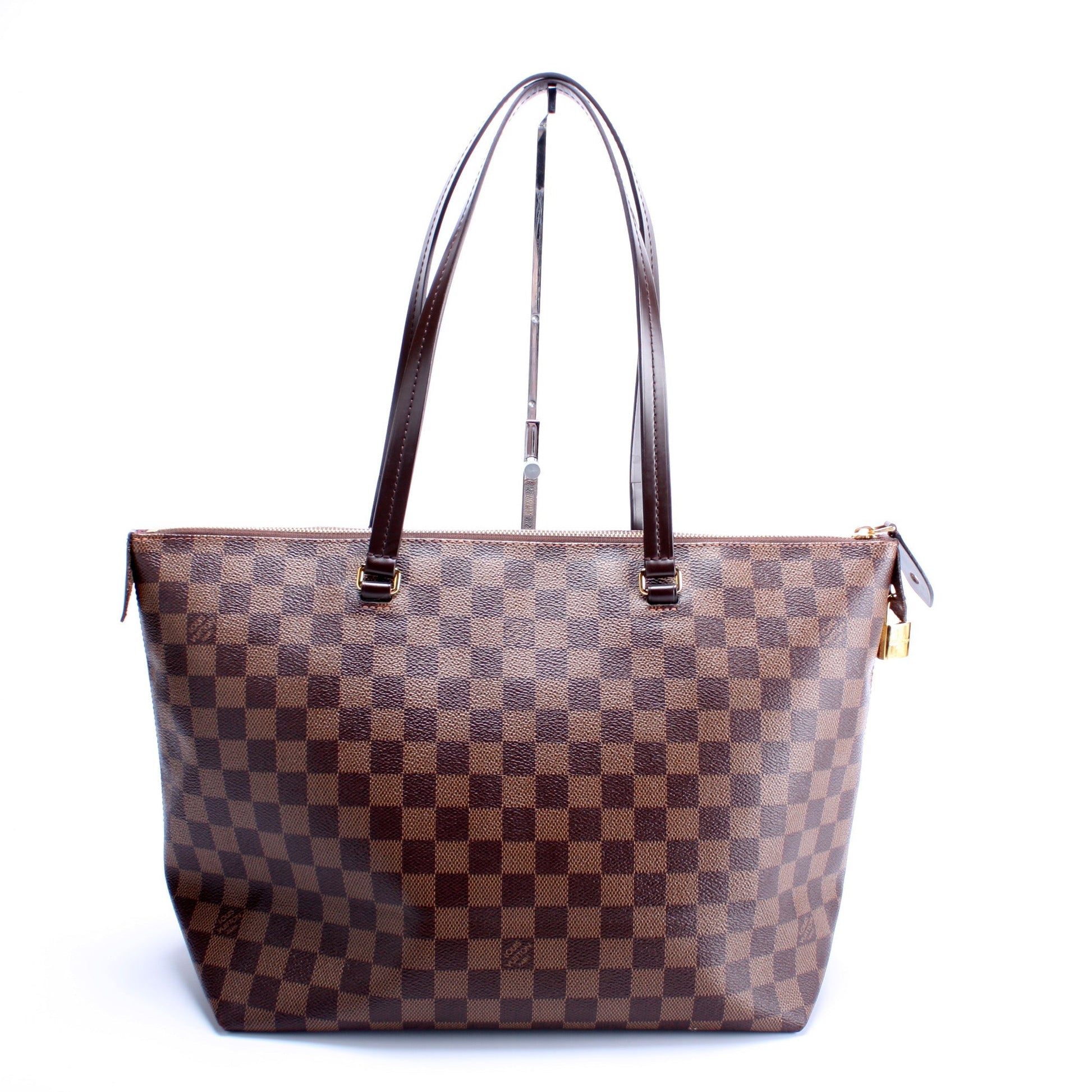 Louis Vuitton Iena MM Ebene Damier Handbag Ebene 9