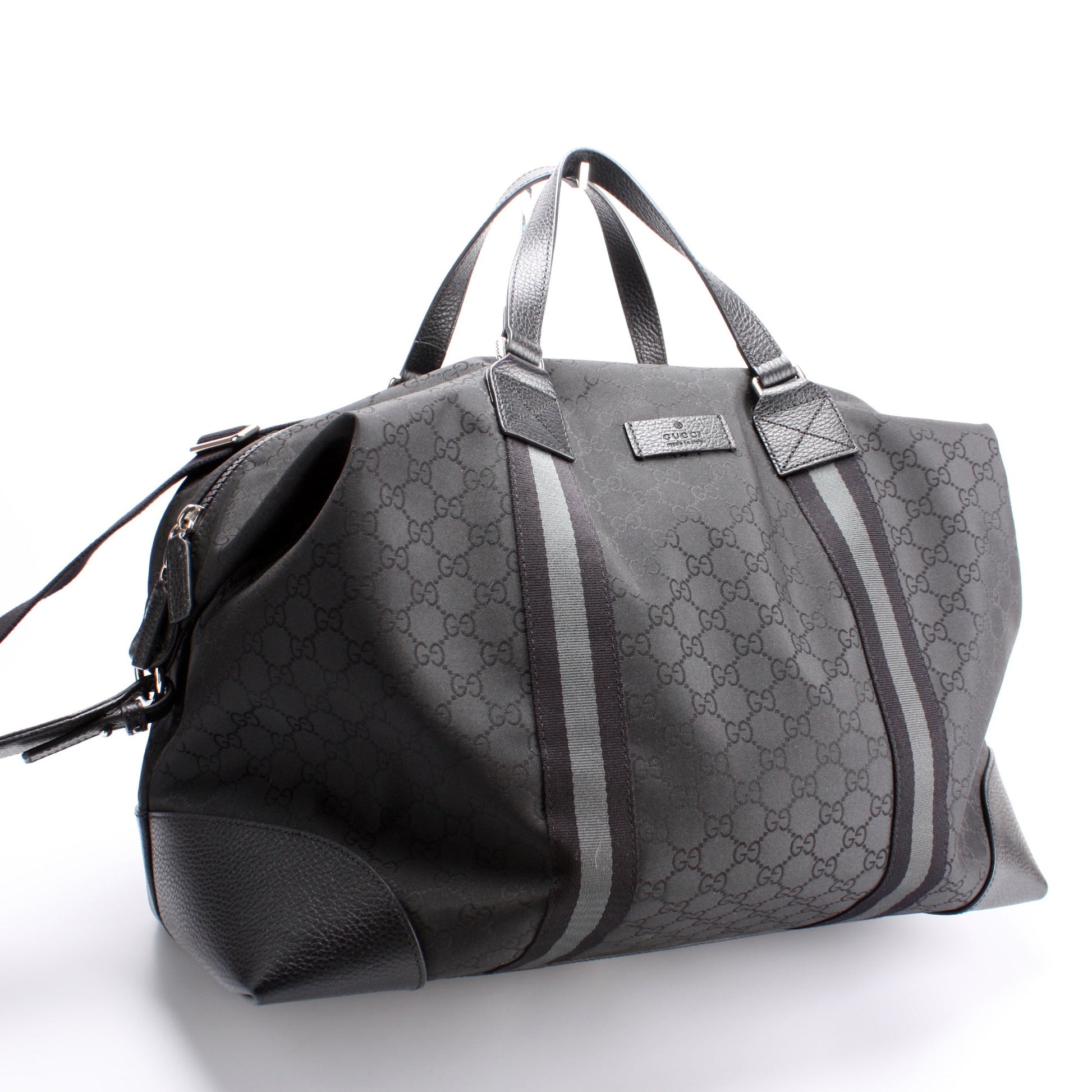 Gucci GG Extra Duffle Nylon Large Travel Bag