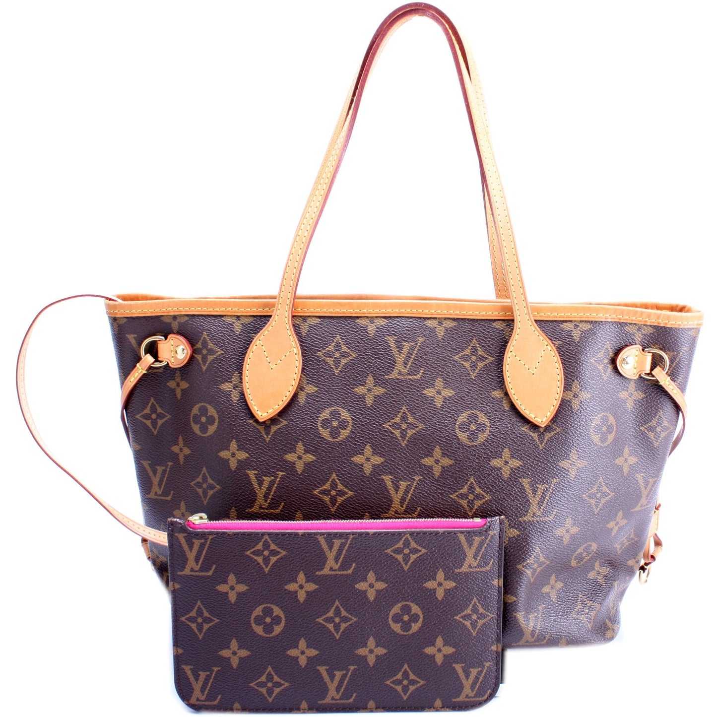 Louis Vuitton Neverfull PM Monogram Wallet Case