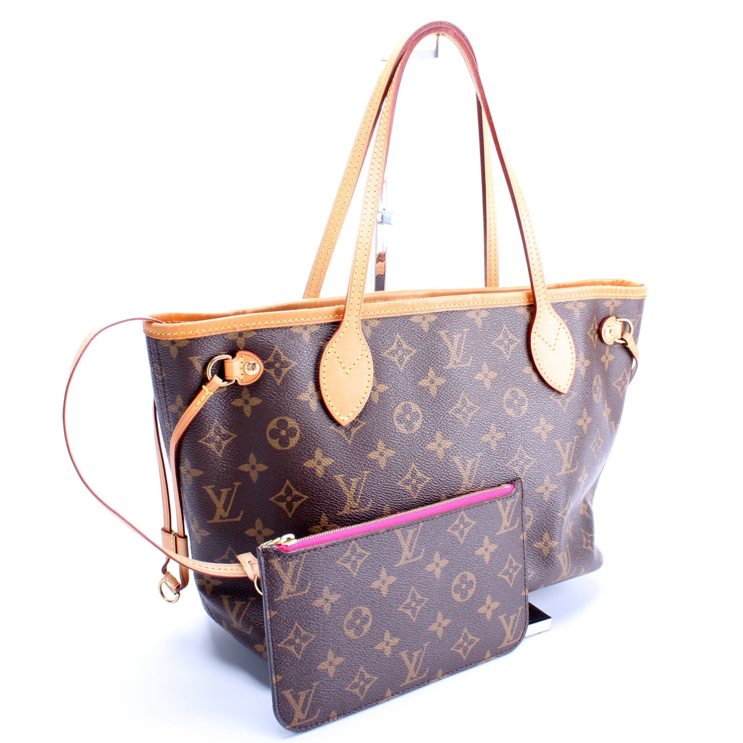 Louis Vuitton Neverfull PM Monogram Wallet Case