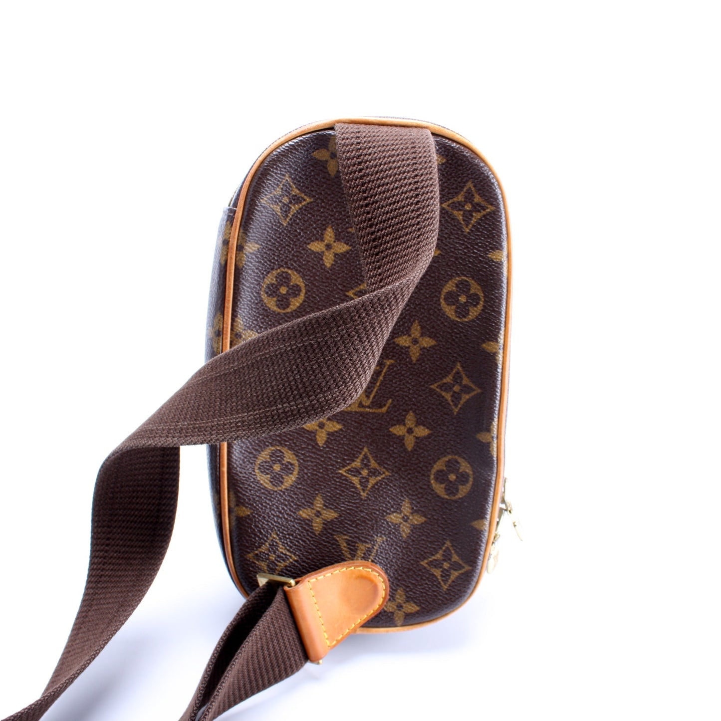 Louis Vuitton Pochette Gange Monogram Clutch Bag Monogram 1