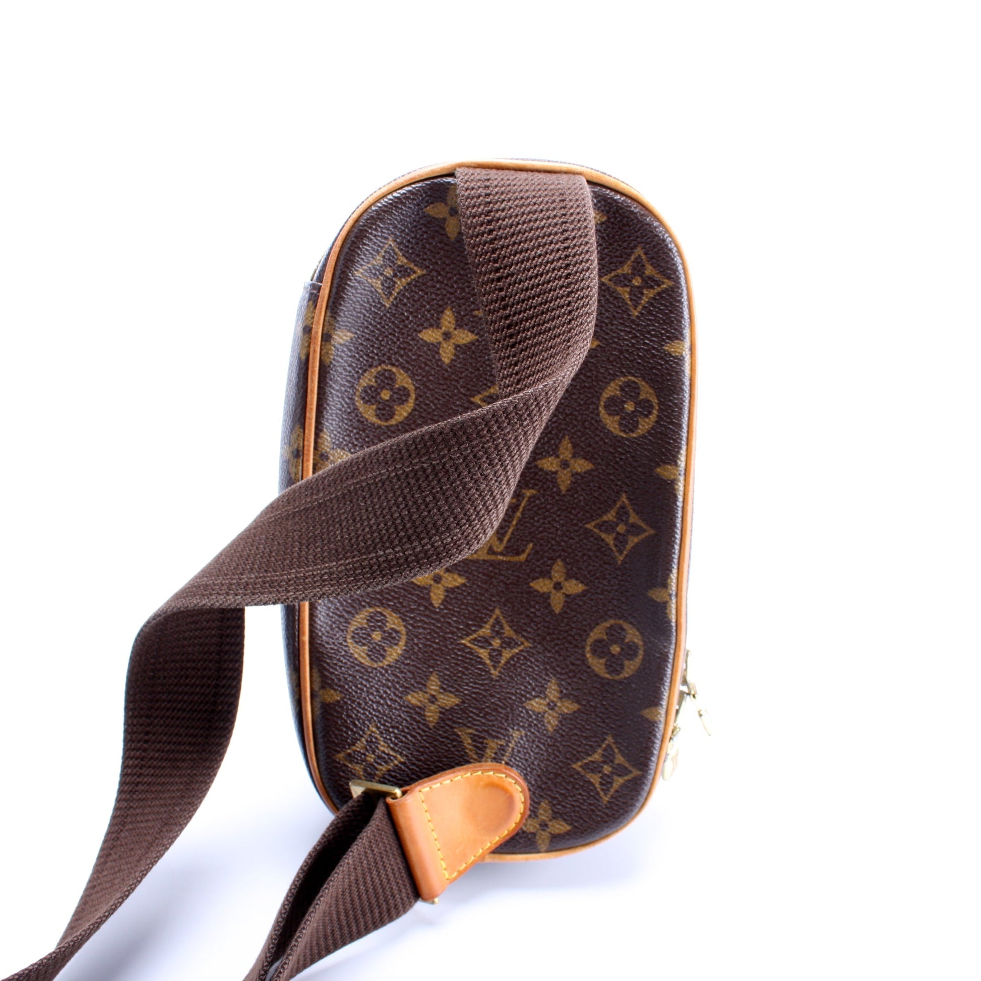 Louis Vuitton Pochette Gange Monogram Clutch Bag Monogram 1