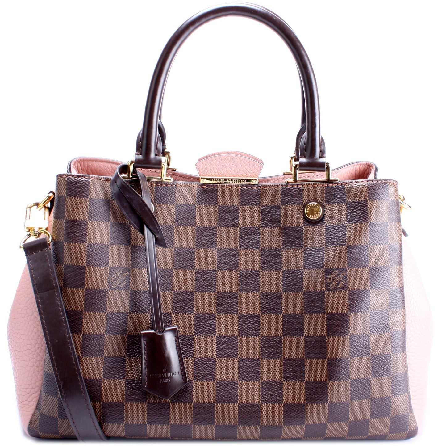 Louis Vuitton Brittany Ebene Damier Handbag Ebene 4