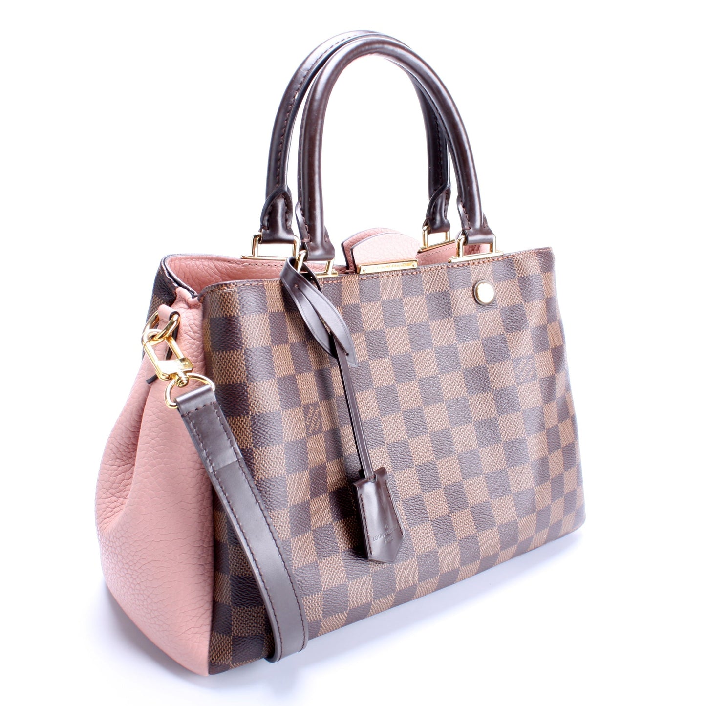 Louis Vuitton Brittany Ebene Damier Handbag Ebene 4