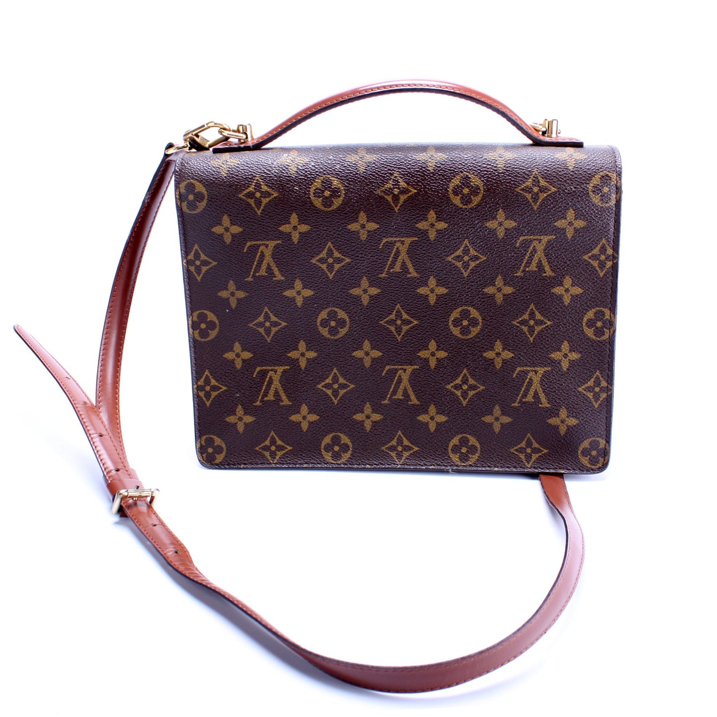 Louis Vuitton Monceau Monogram Handbag Monogram 1