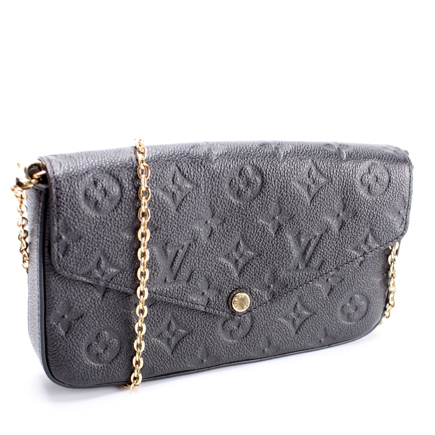 Louis Vuitton Pochette Felicie Empreinte Clutch Bag Empreinte 36