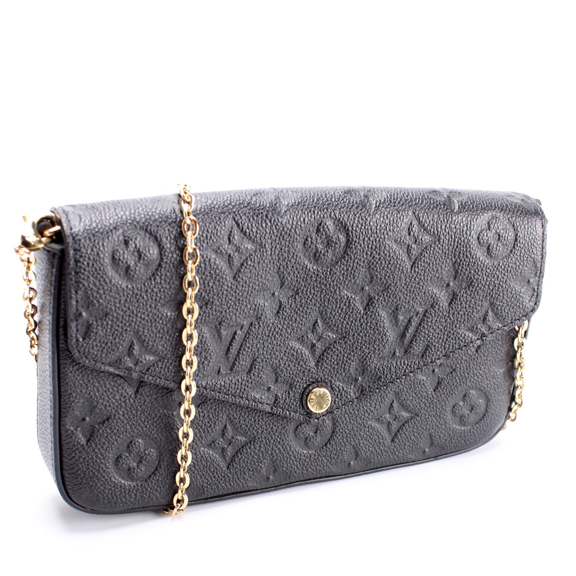 Louis Vuitton Pochette Felicie Empreinte Clutch Bag Empreinte 36