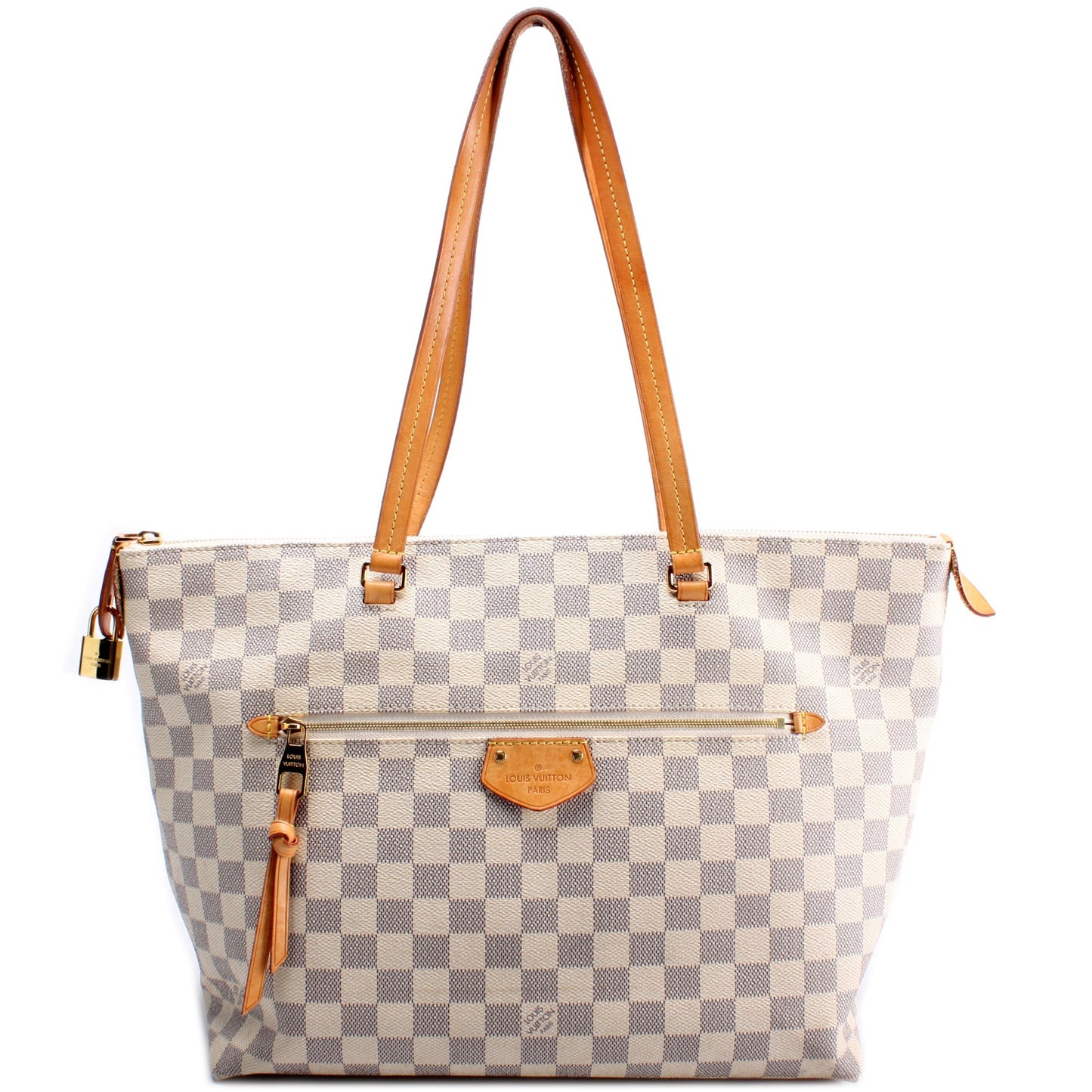 Louis Vuitton Iena MM Azur Damier Handbag Azur 8