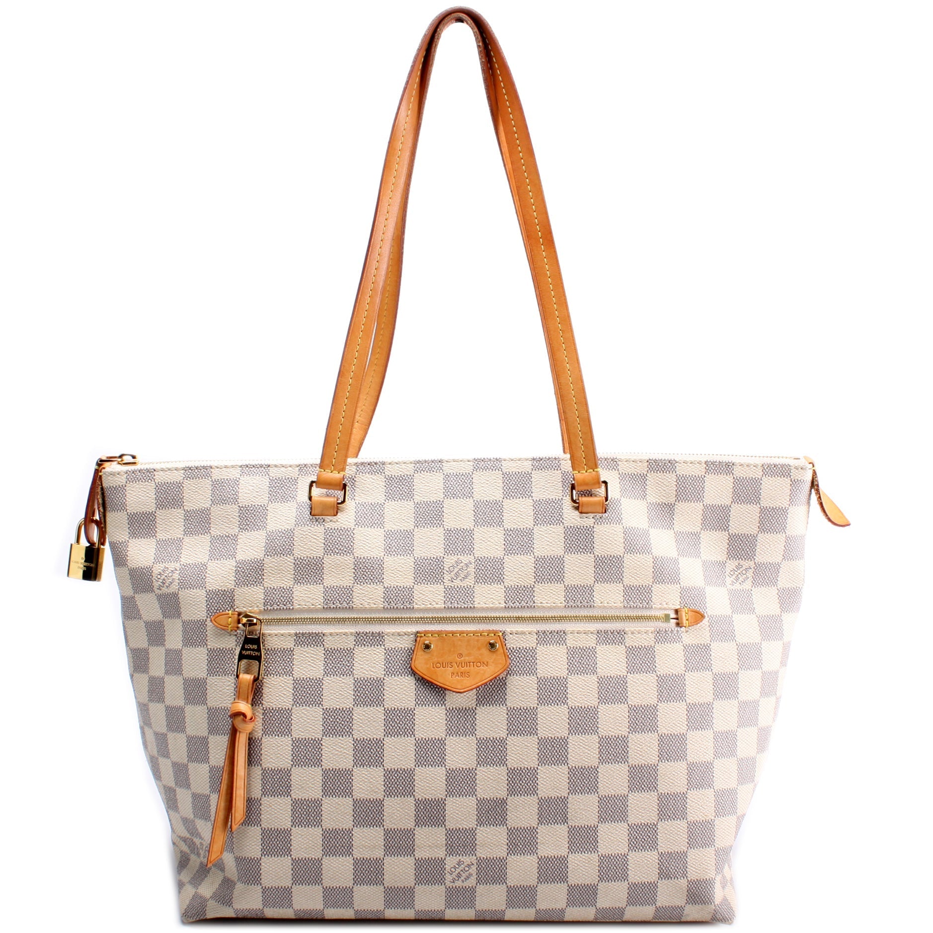 Louis Vuitton Iena MM Azur Damier Handbag Azur 8