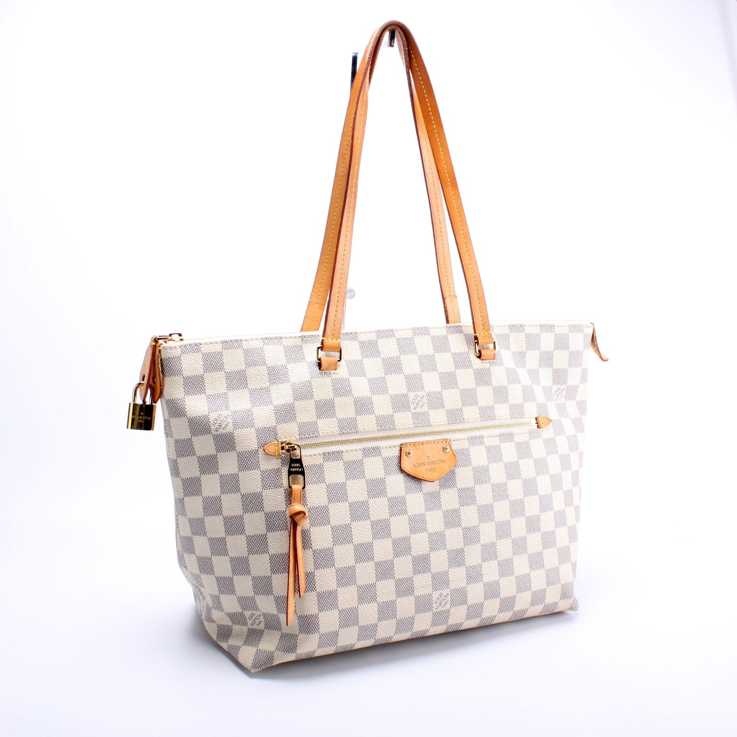 Louis Vuitton Iena MM Azur Damier Handbag Azur 8