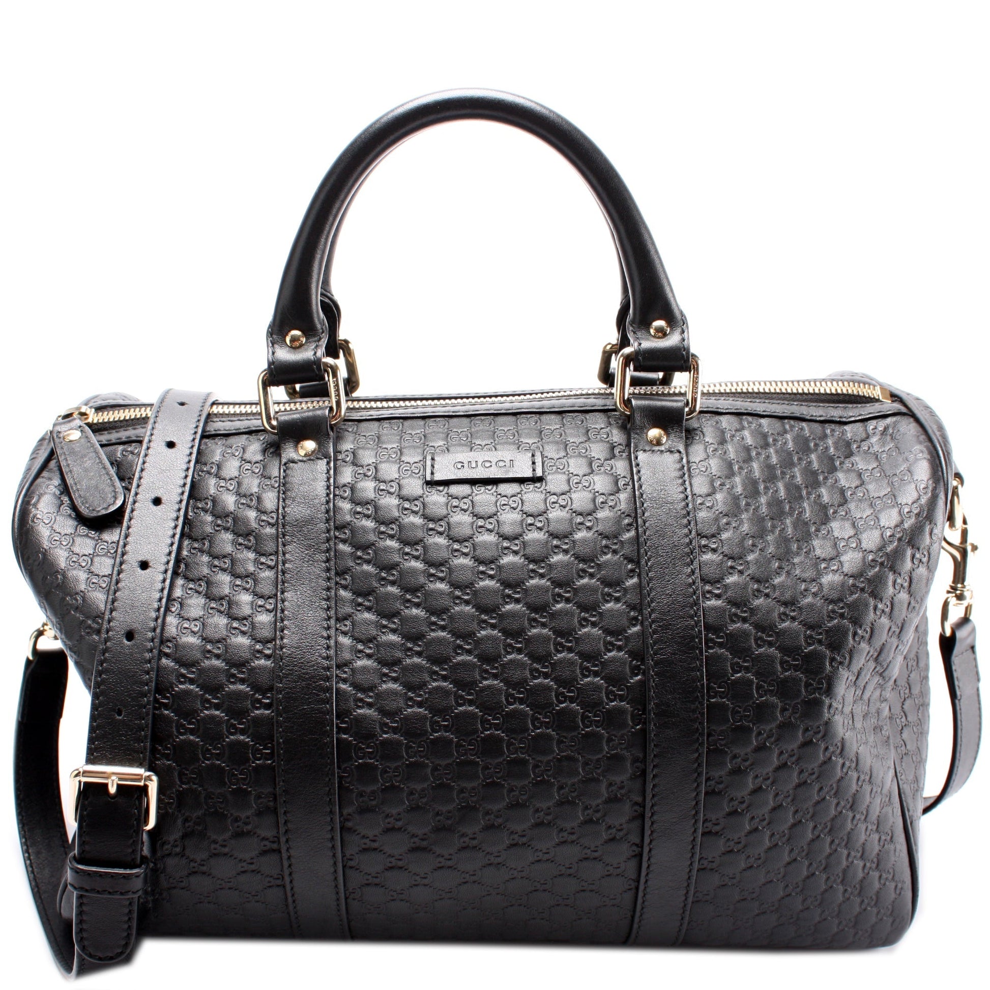 Gucci Boston W Strap Micro Travel Bag