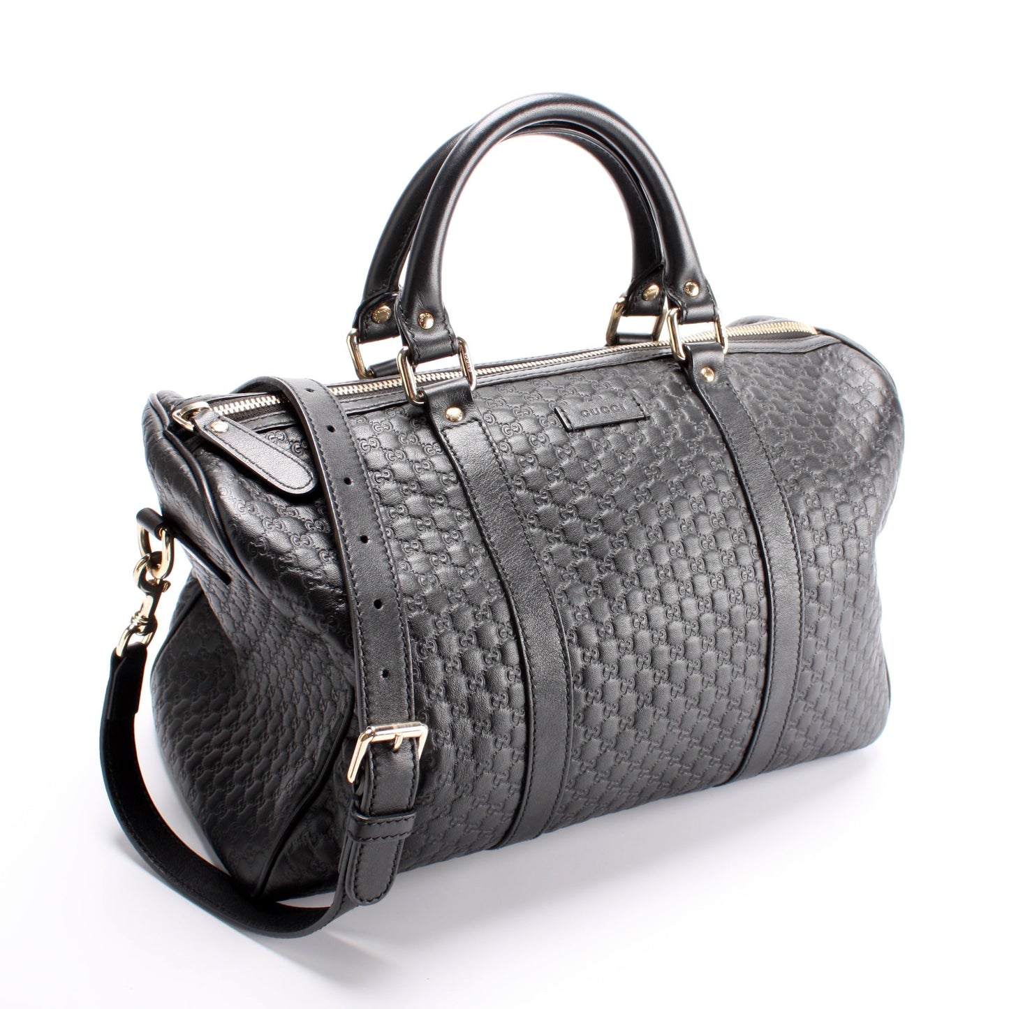 Gucci Boston W Strap Micro Travel Bag