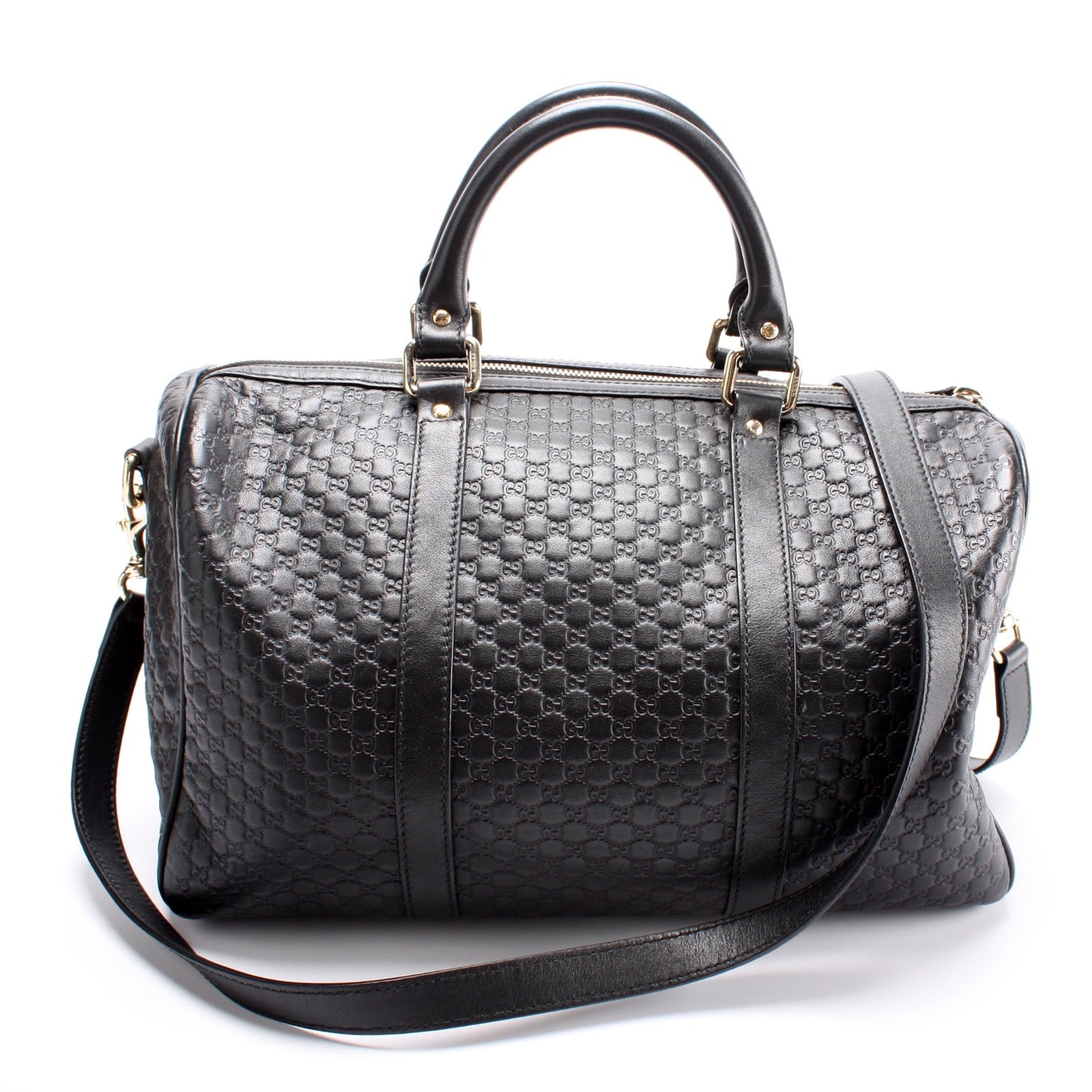 Gucci Boston W Strap Micro Travel Bag