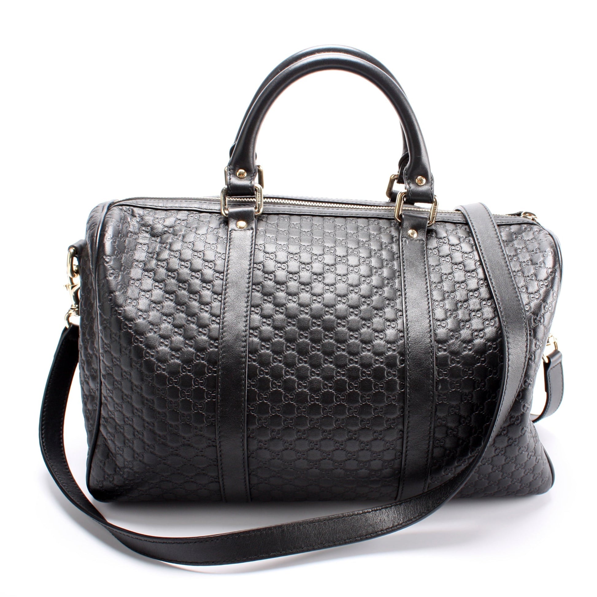 Gucci Boston W Strap Micro Travel Bag