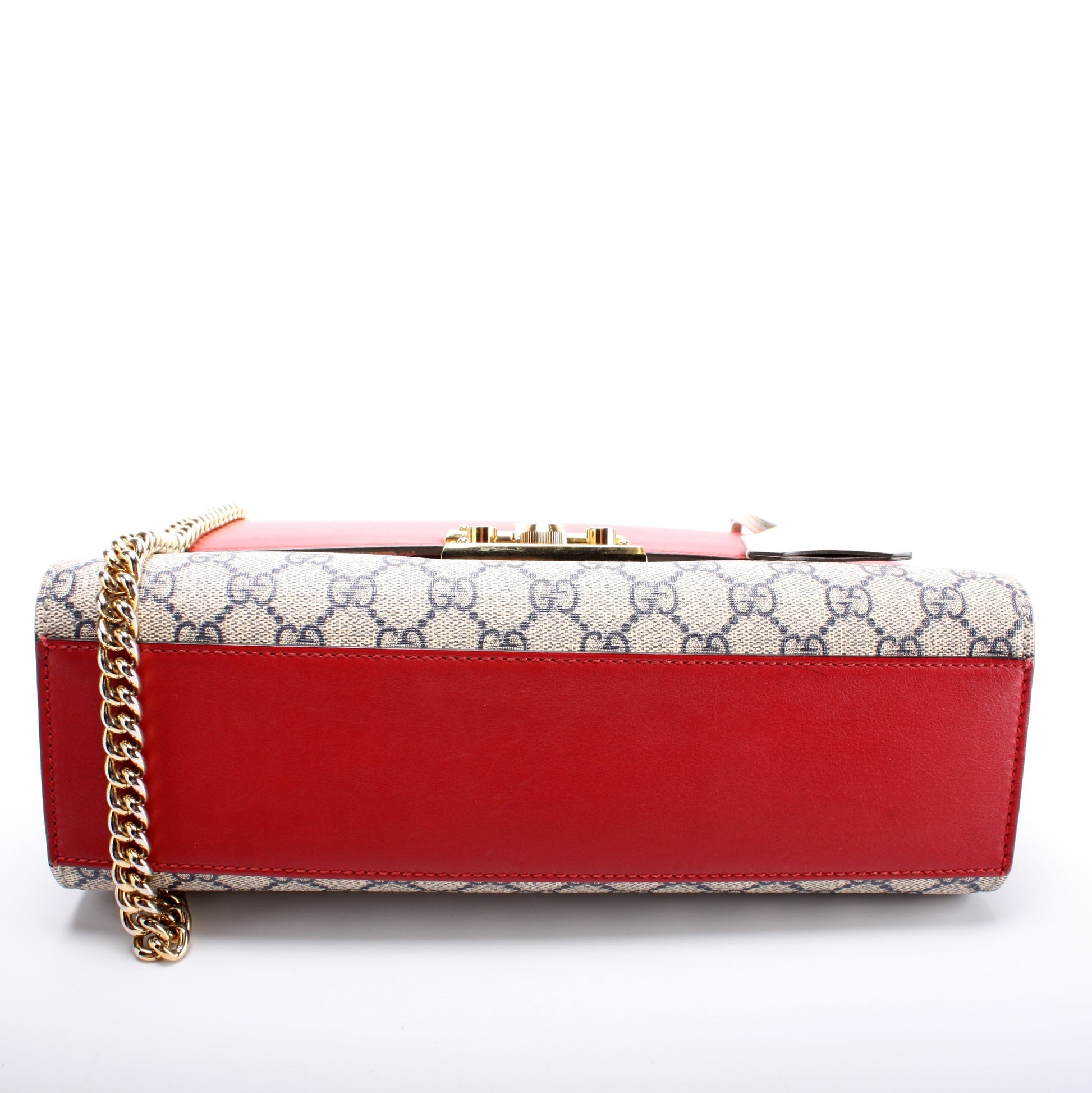 Gucci Padlock Shoulder Bag Leather Medium