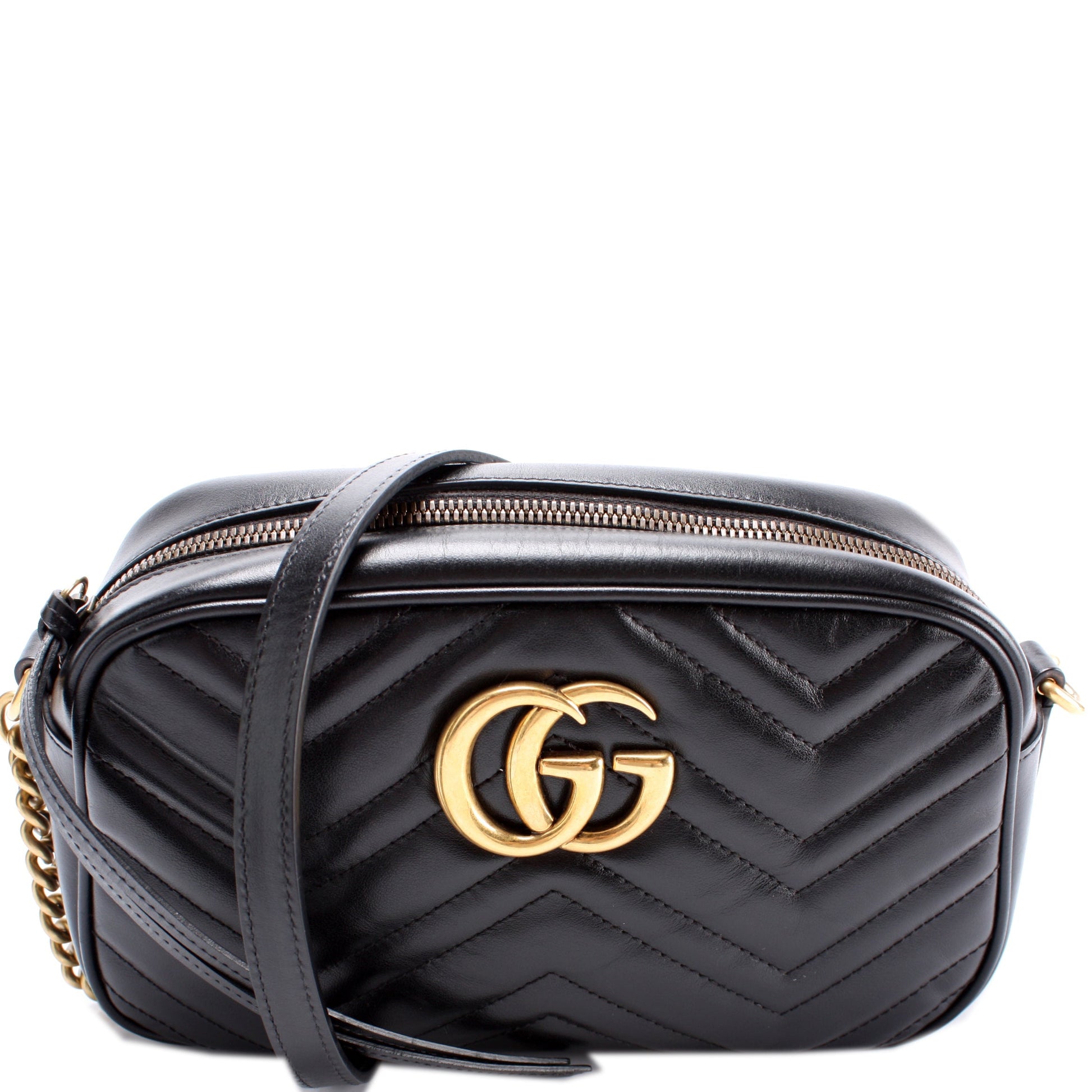 Gucci Marmont Camera Leather Small Crossbody Bag Camera 43