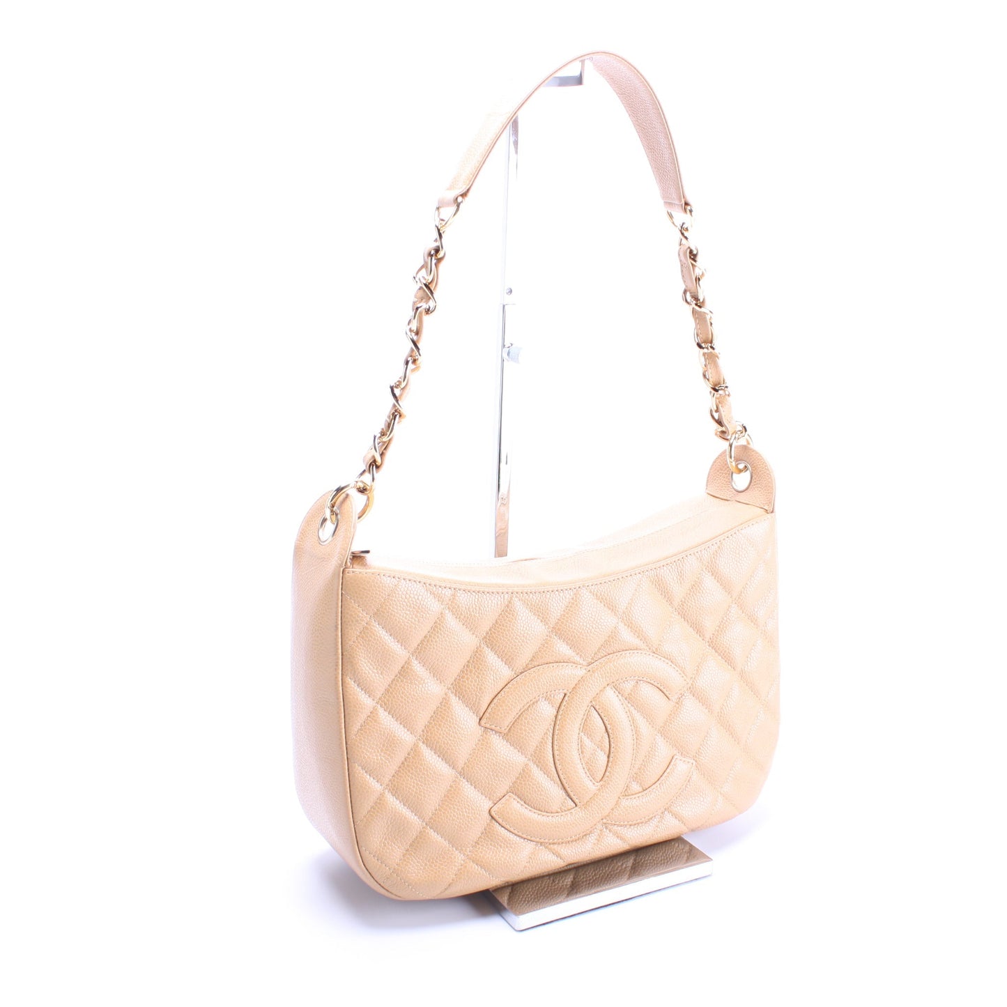 Chanel Timeless Hobo Caviar 10M Shoulder Bag