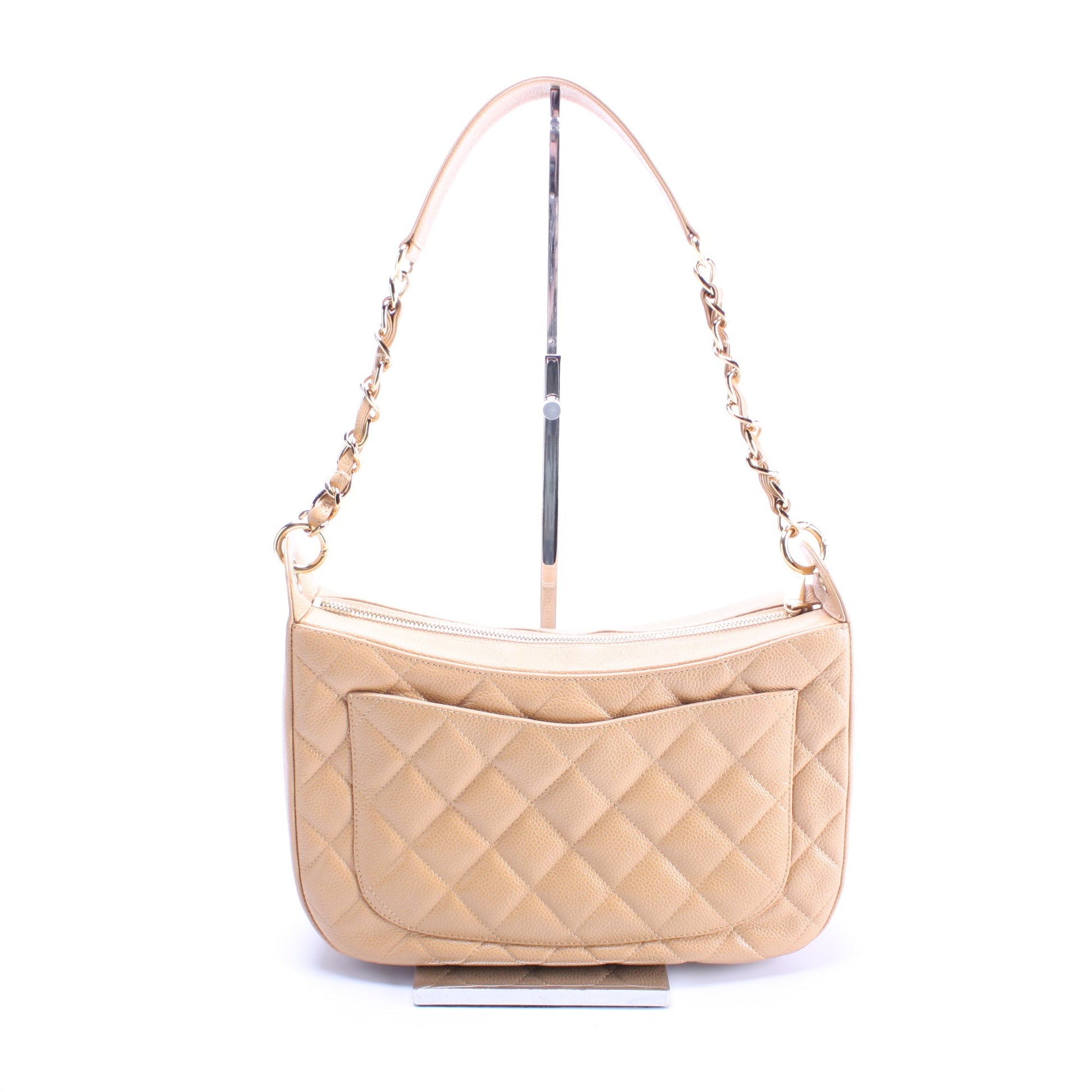 Chanel Timeless Hobo Caviar 10M Shoulder Bag