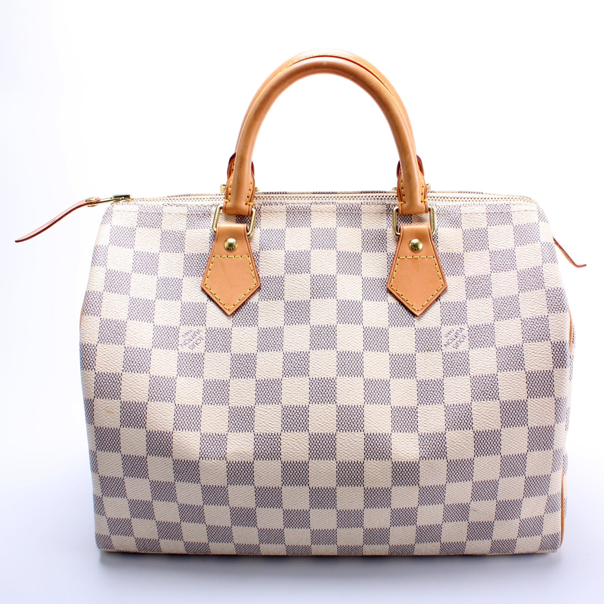 Louis Vuitton Speedy 30 Azur Damier Handbag Azur 30