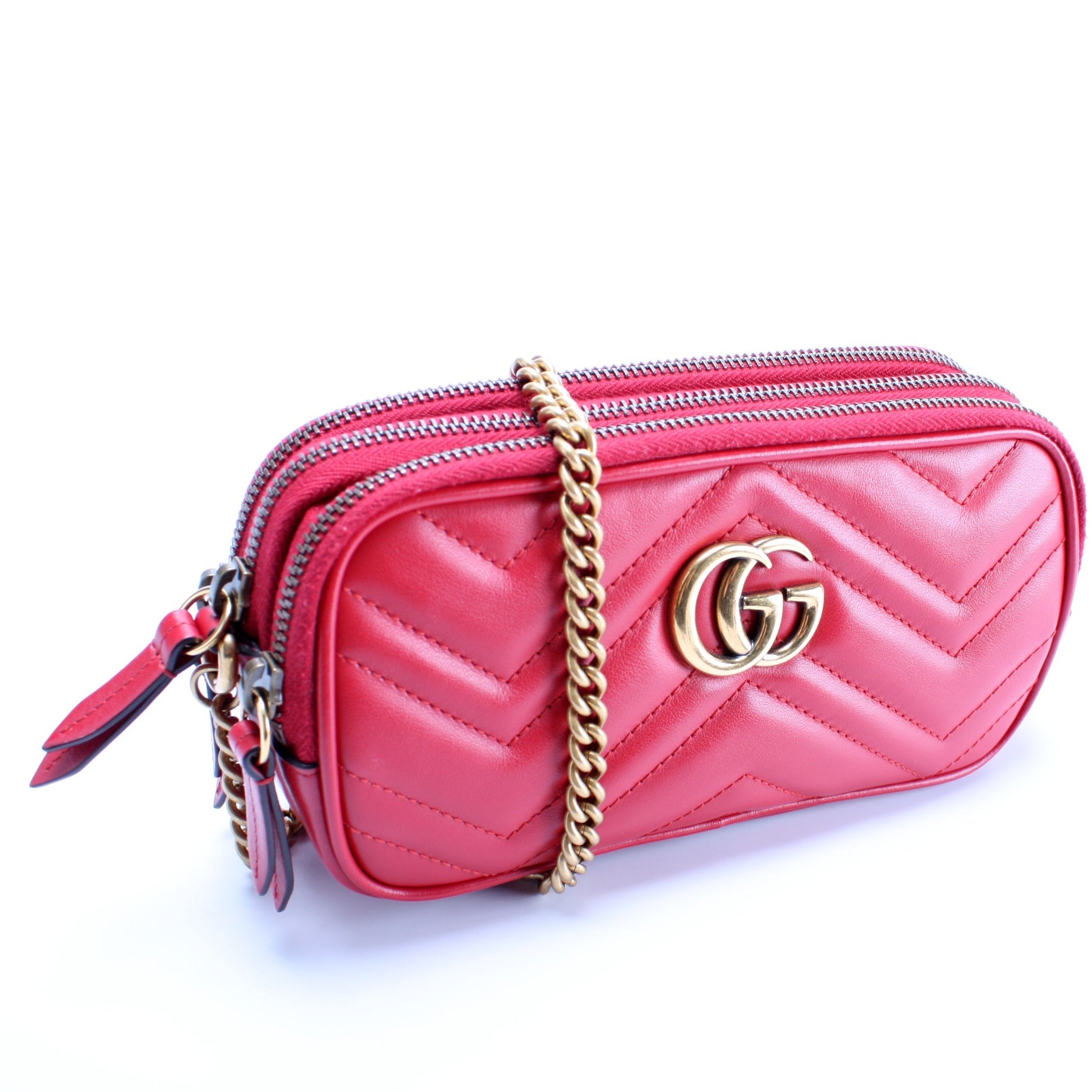Gucci Marmont Mini Chain Travel Bag