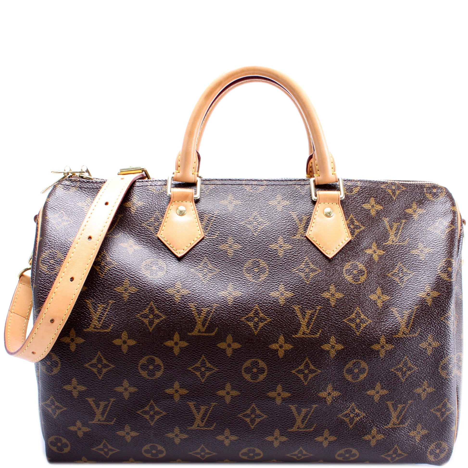 Louis Vuitton Speedy 35 Bandouliere Monogram Handbag Monogram 3
