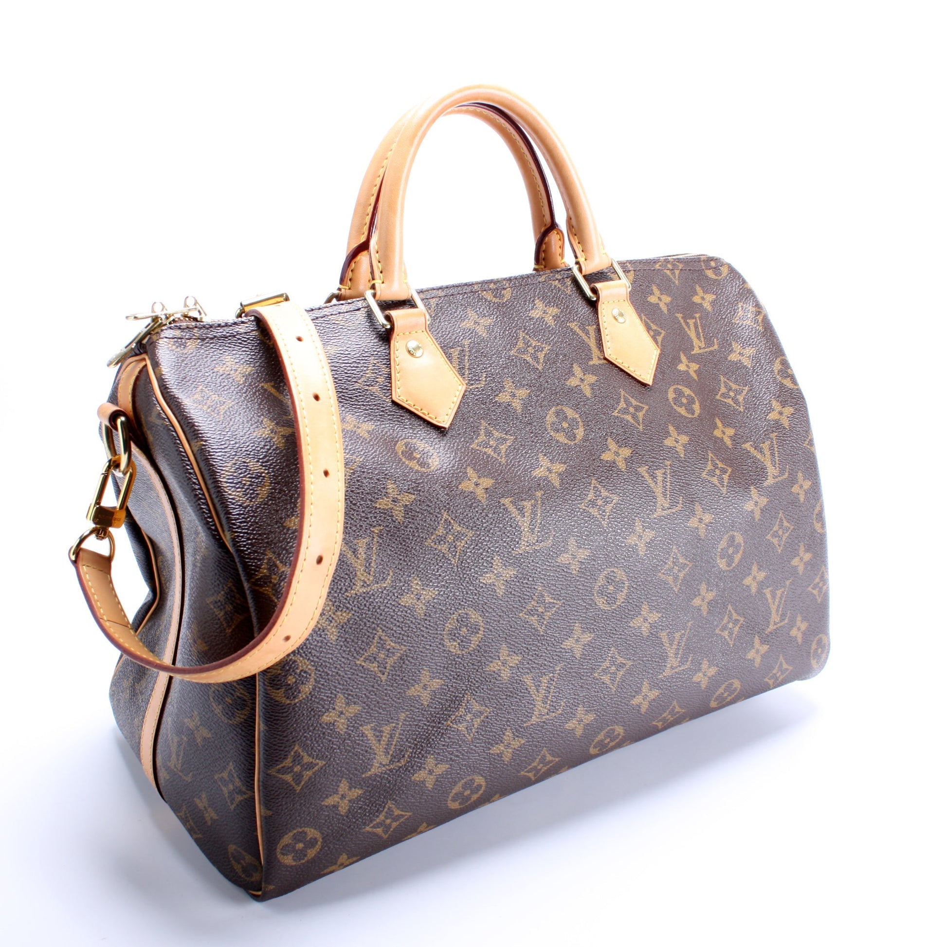 Louis Vuitton Speedy 35 Bandouliere Monogram Handbag Monogram 3