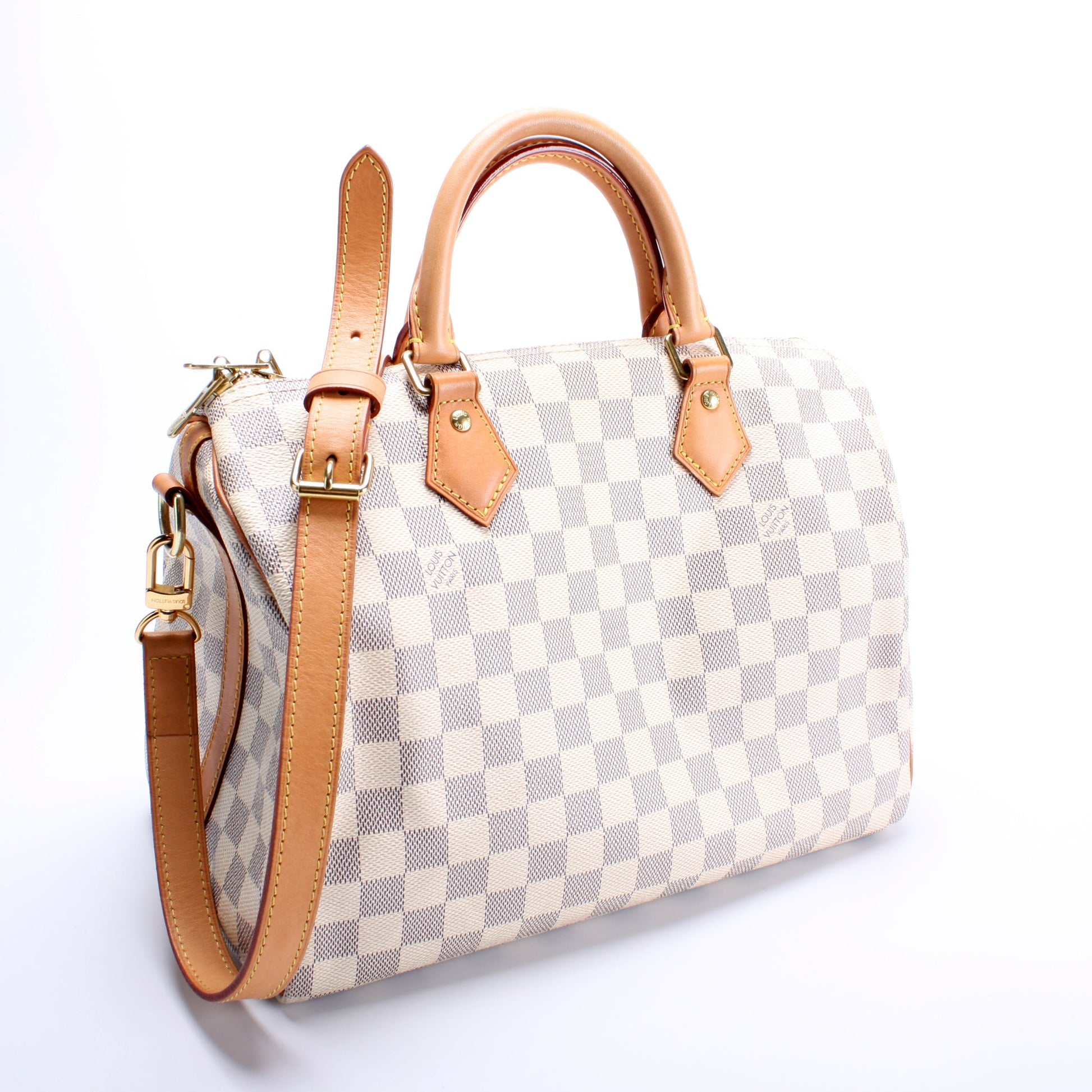 Louis Vuitton Speedy 30 w Azur Damier Handbag