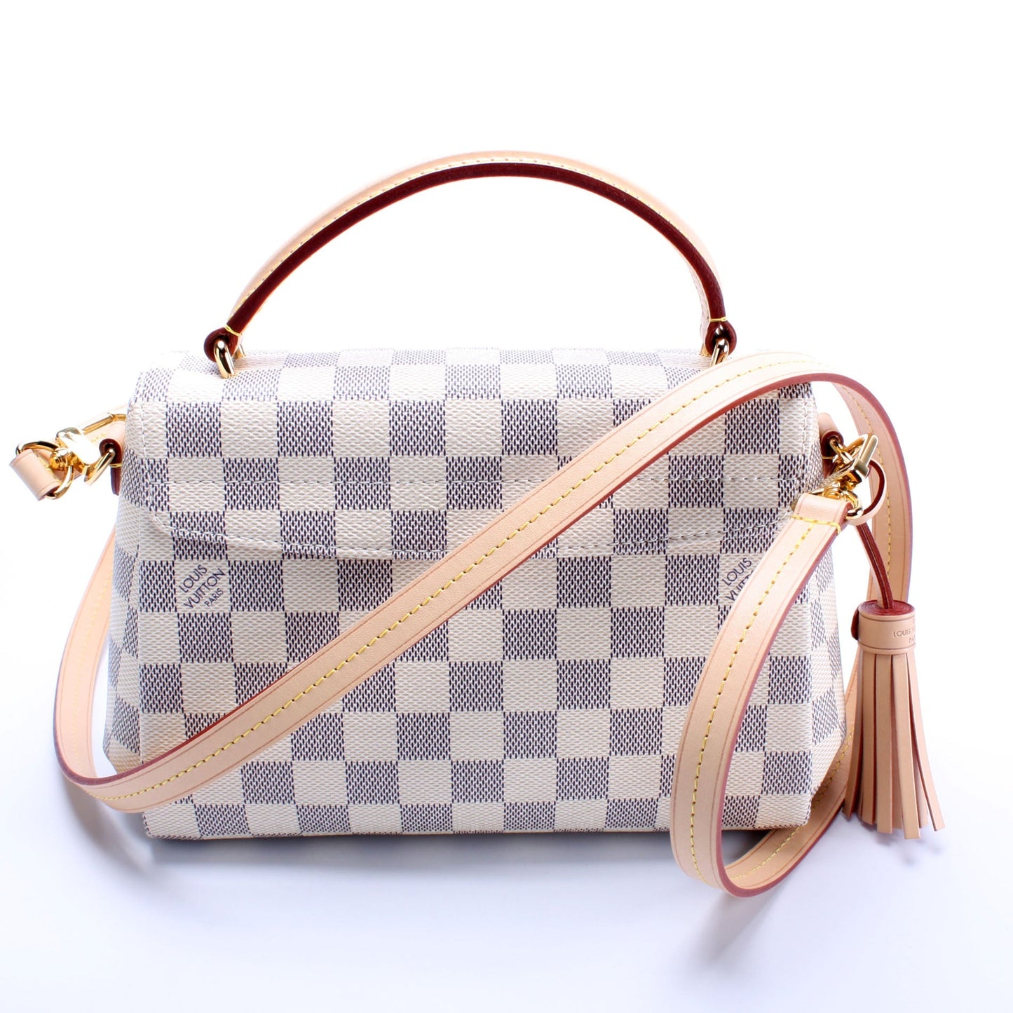 Louis Vuitton Croisette Azur Damier Handbag Azur 5