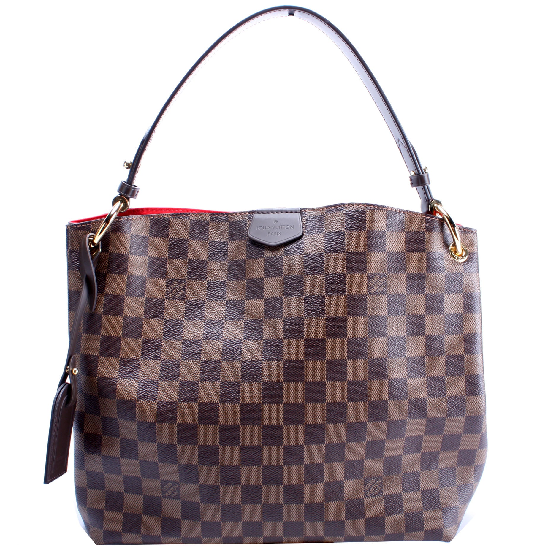 Louis Vuitton Graceful PM Ebene Damier Handbag Ebene 6