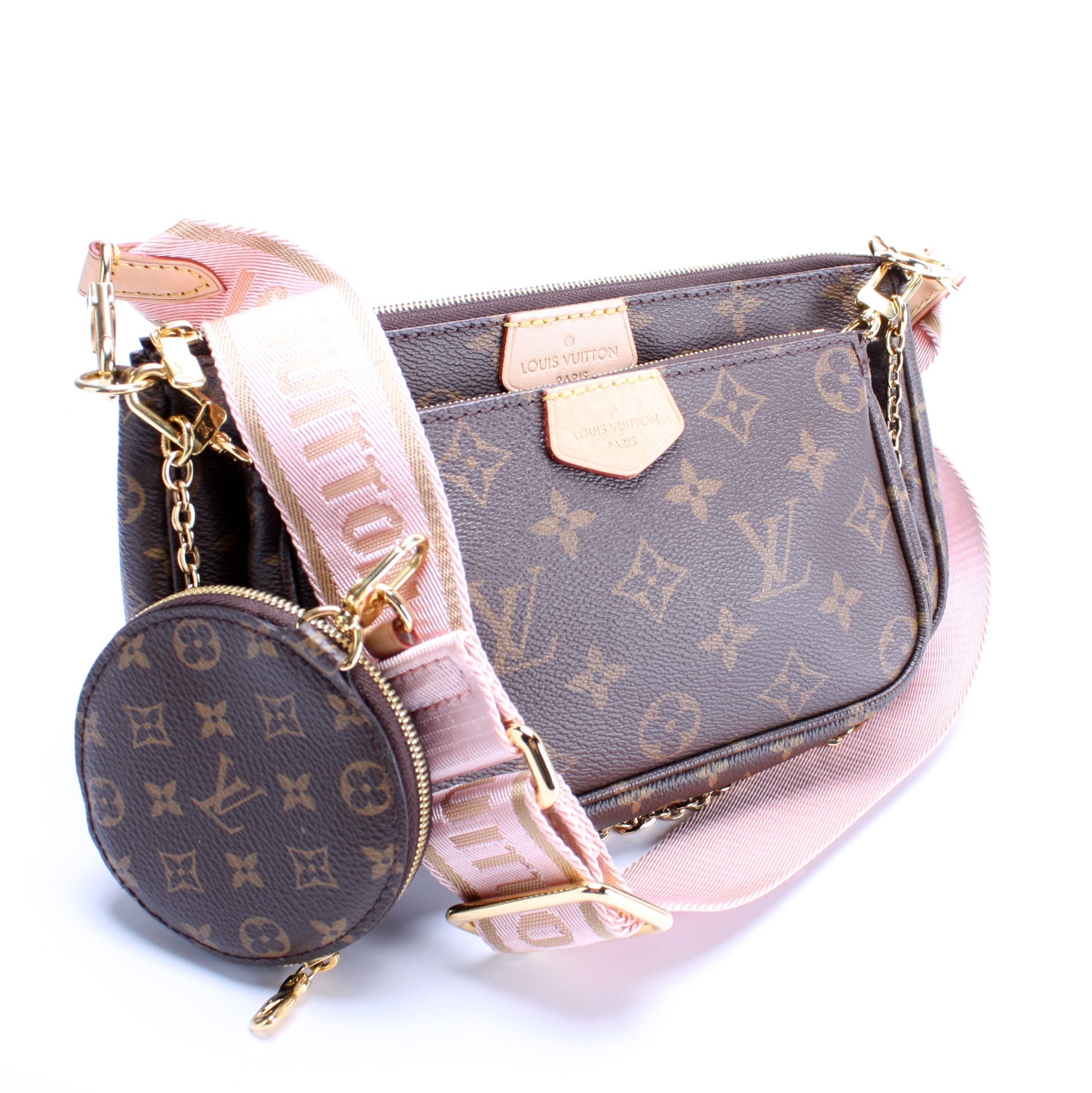 Louis Vuitton Multi Pochette Monogram Clutch Bag Monogram 7