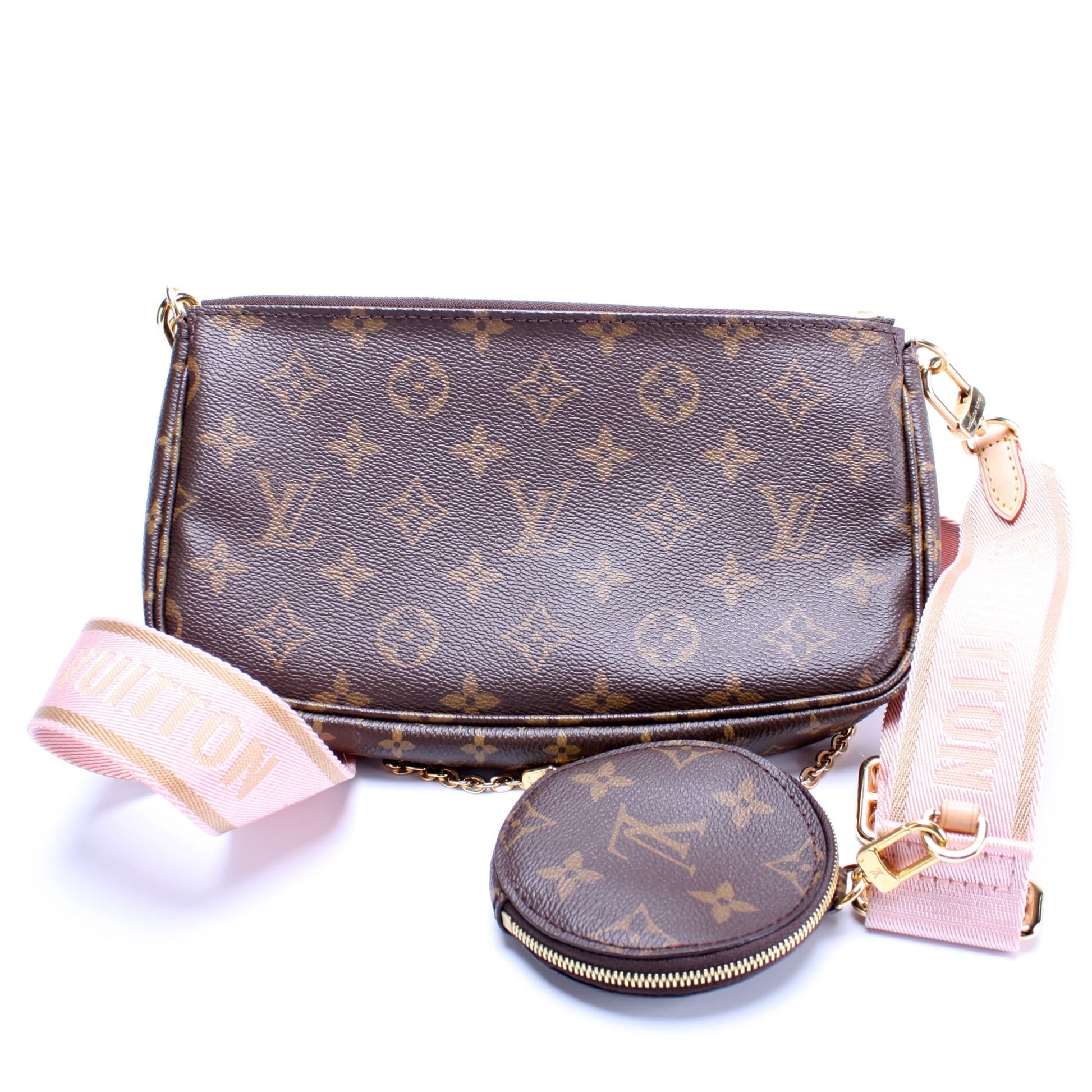 Louis Vuitton Multi Pochette Monogram Clutch Bag Monogram 7