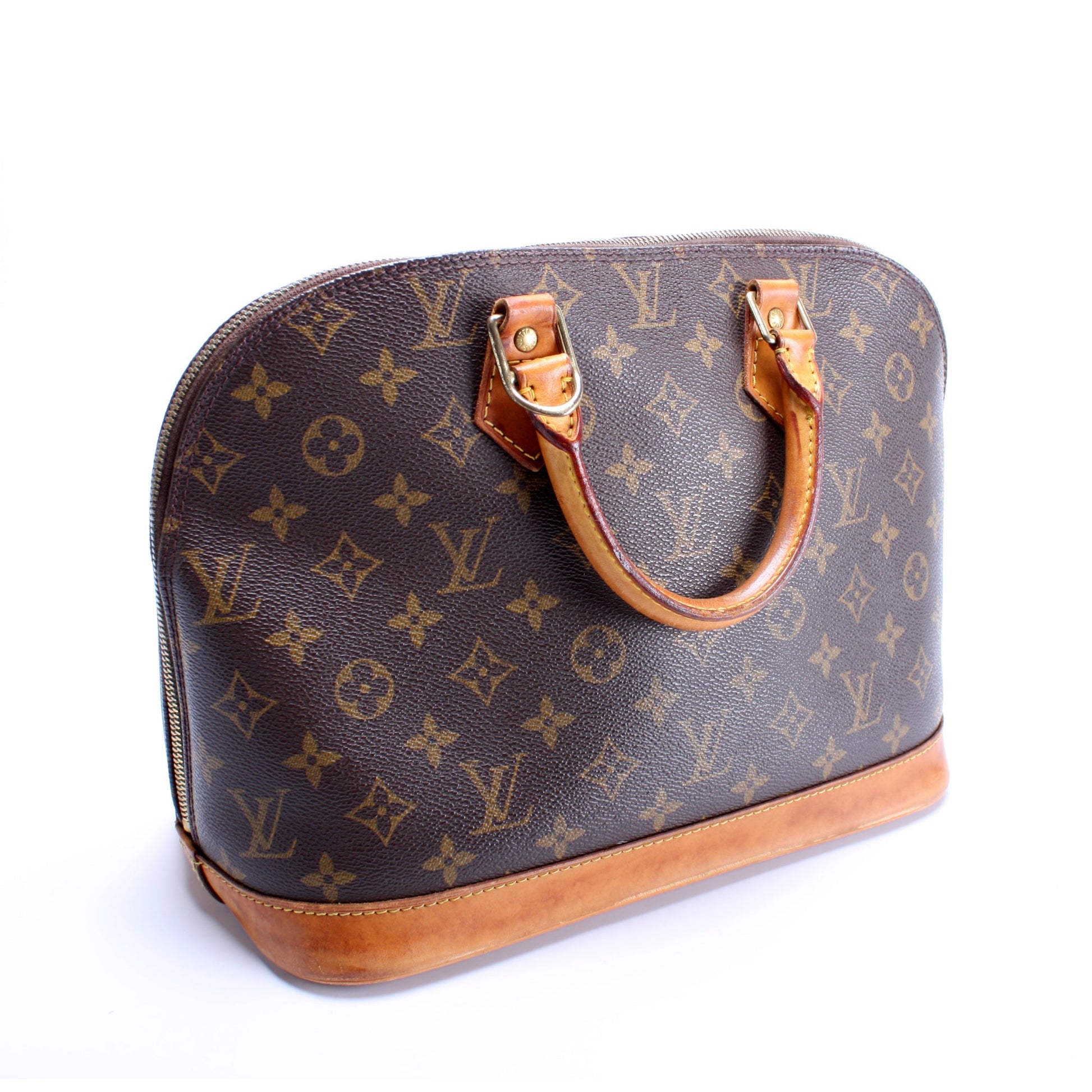 Louis Vuitton Alma PM Older Monogram Handbag Older 8