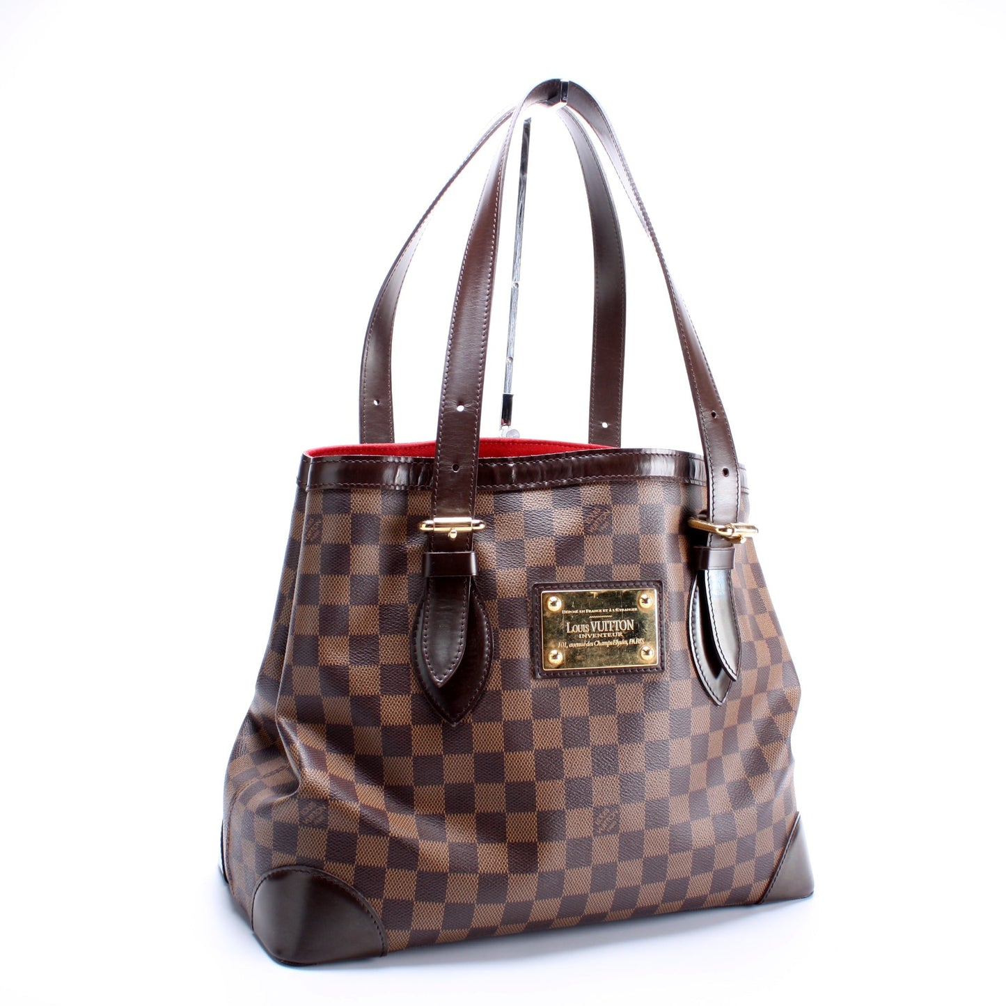 Louis Vuitton Hampstead MM Ebene Damier Handbag Ebene 25