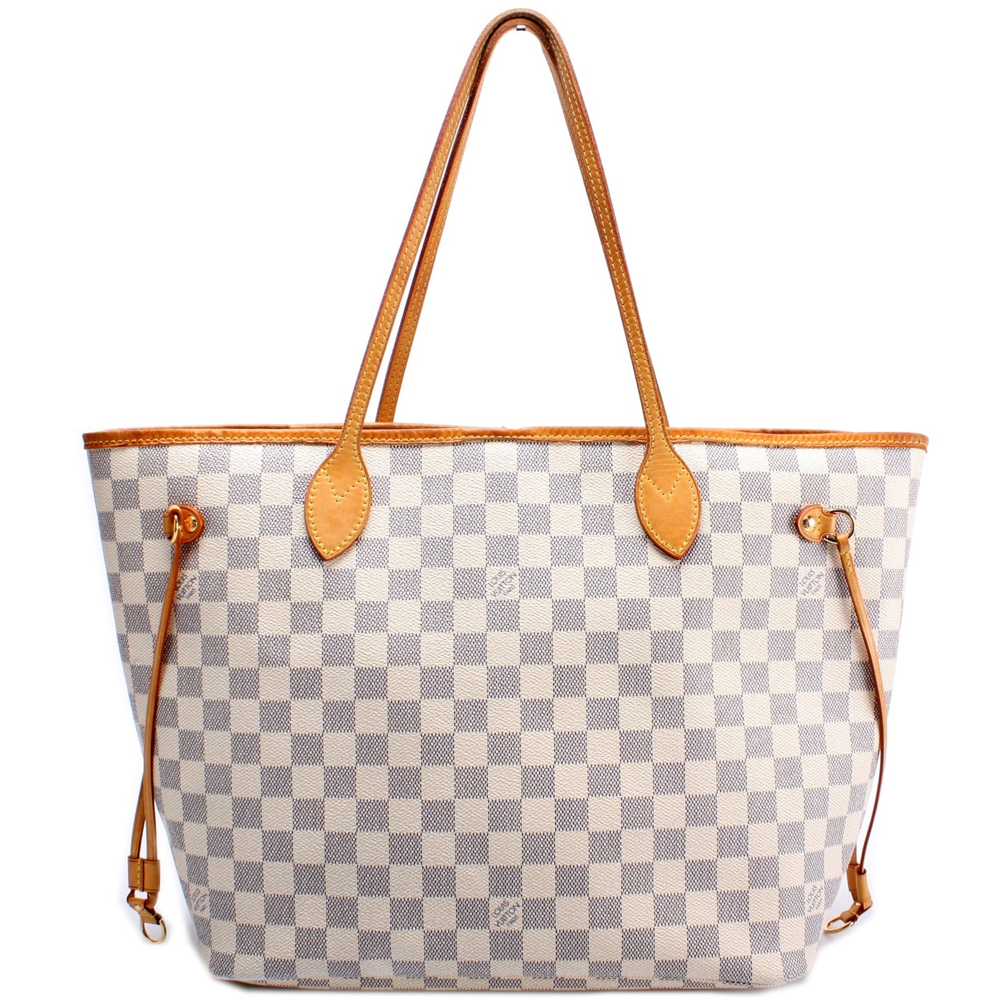 Louis Vuitton Neverfull MM Azur Damier Tote Bag Azur 80