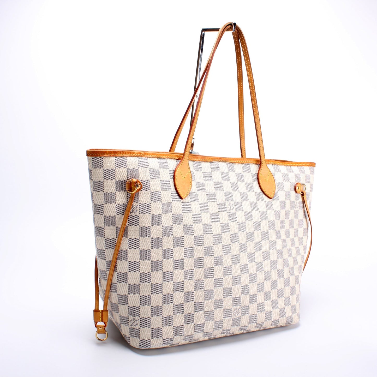 Louis Vuitton Neverfull MM Azur Damier Tote Bag Azur 80