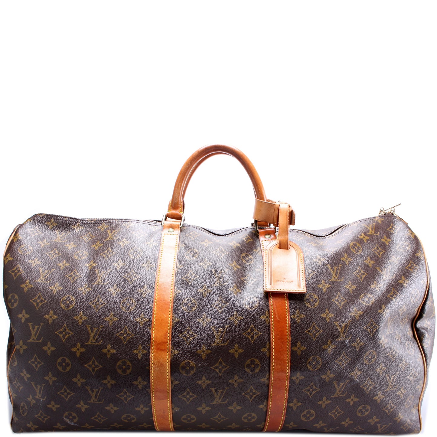 Louis Vuitton Keepall 60 Monogram Travel Bag Monogram 11