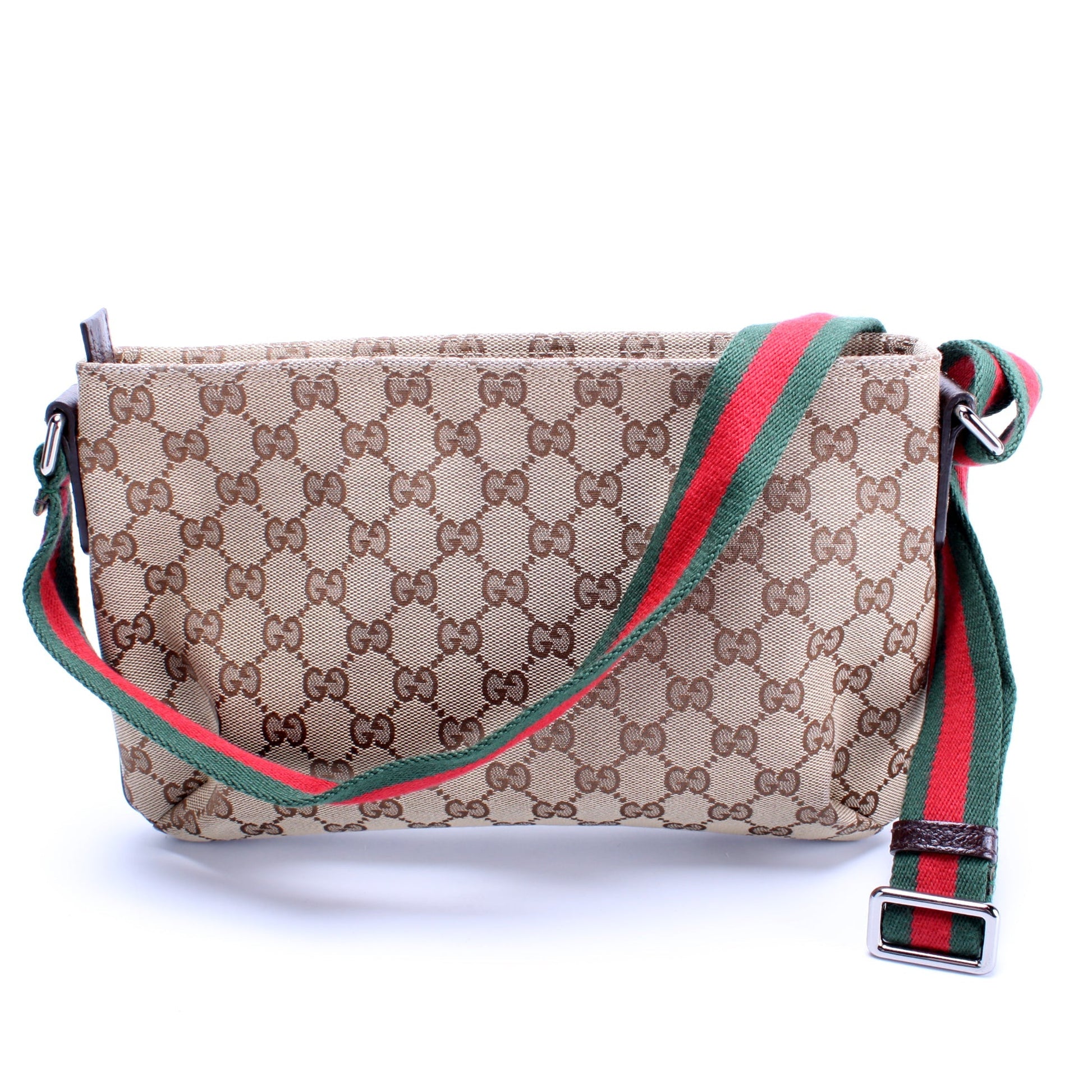 Gucci Shelly Web Shoulder Bag