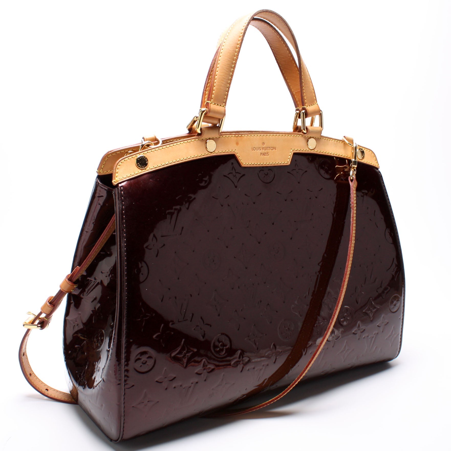 Louis Vuitton Brea GM Vernis Handbag